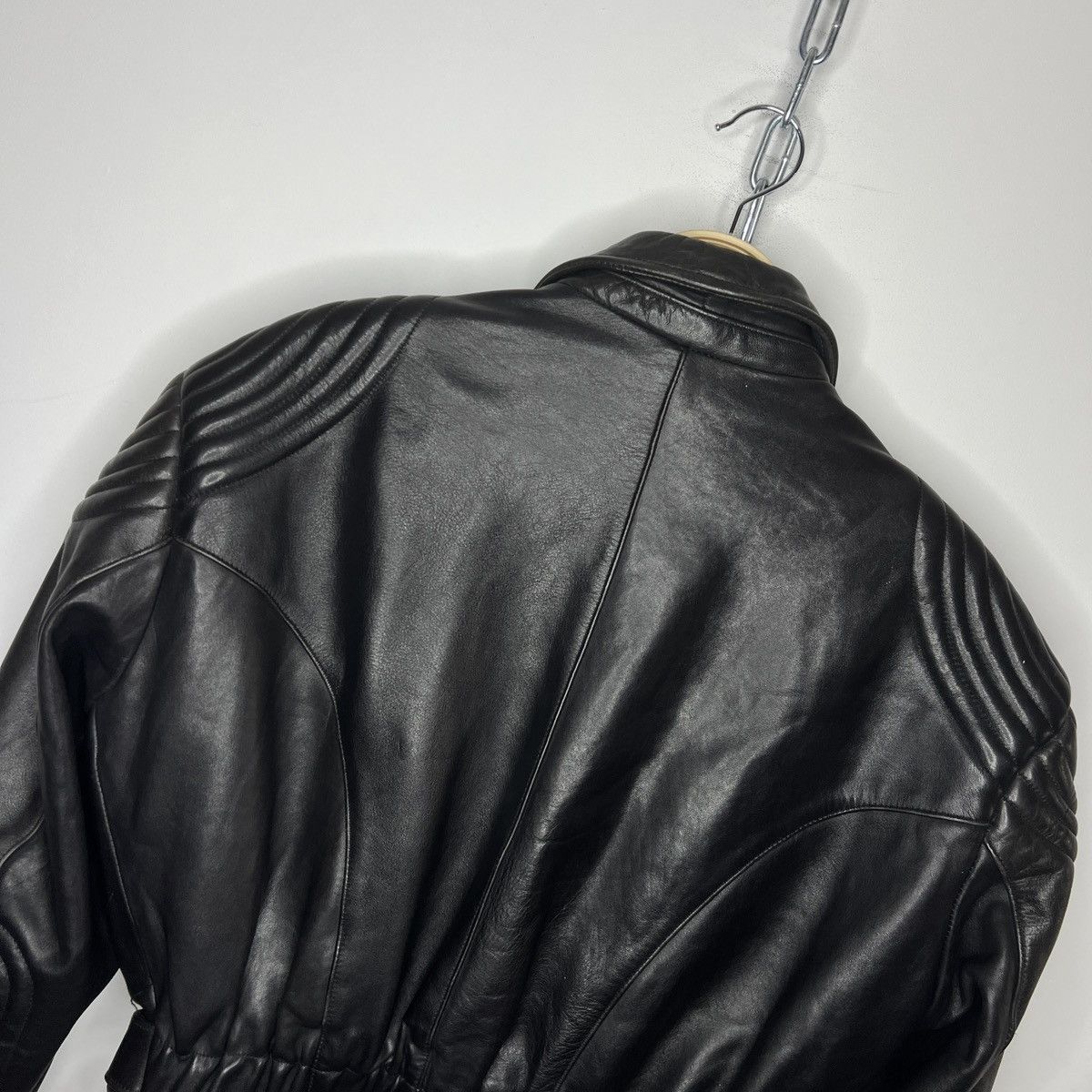 Vintage Moto Vintage Racing Leather Jacket Ramones Biker 90s Punk Size US L / EU 52-54 / 3 - 9 Thumbnail