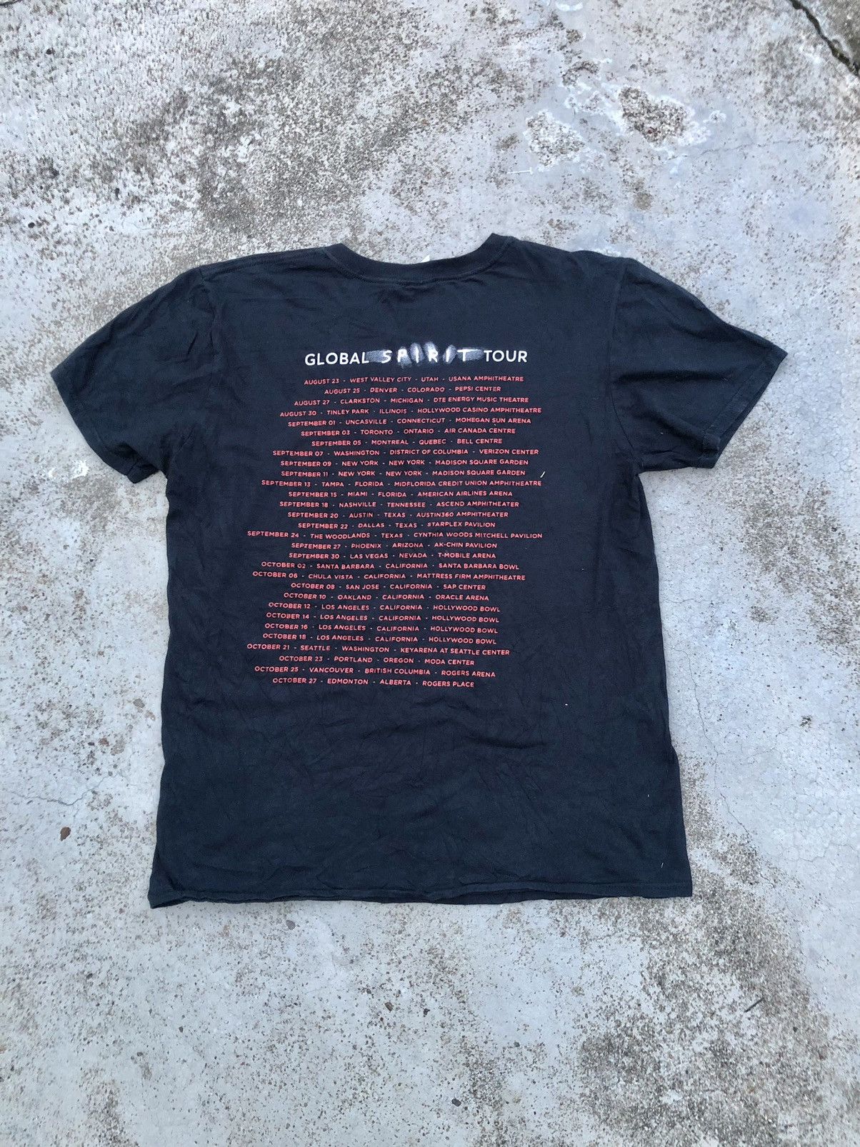 Band Tees DEPECHE MODE GLOBAL SPIRIT TOUR TEE Size US M / EU 48-50 / 2 - 3 Thumbnail