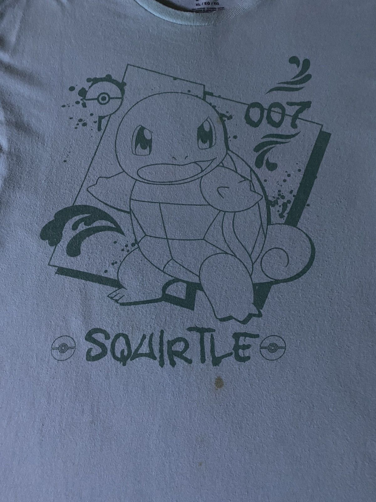 Anime Pokemon SQUIRTLE Anima T-Shirt Size US XL / EU 56 / 4 - 3 Thumbnail