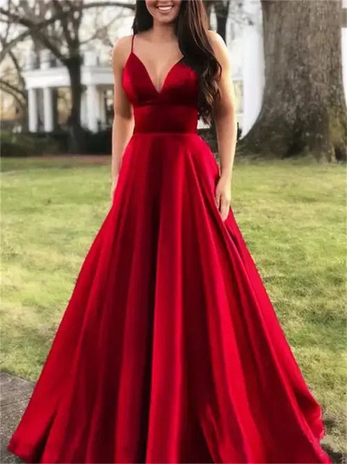 Vintage Dress Elegant Floor Length Evening