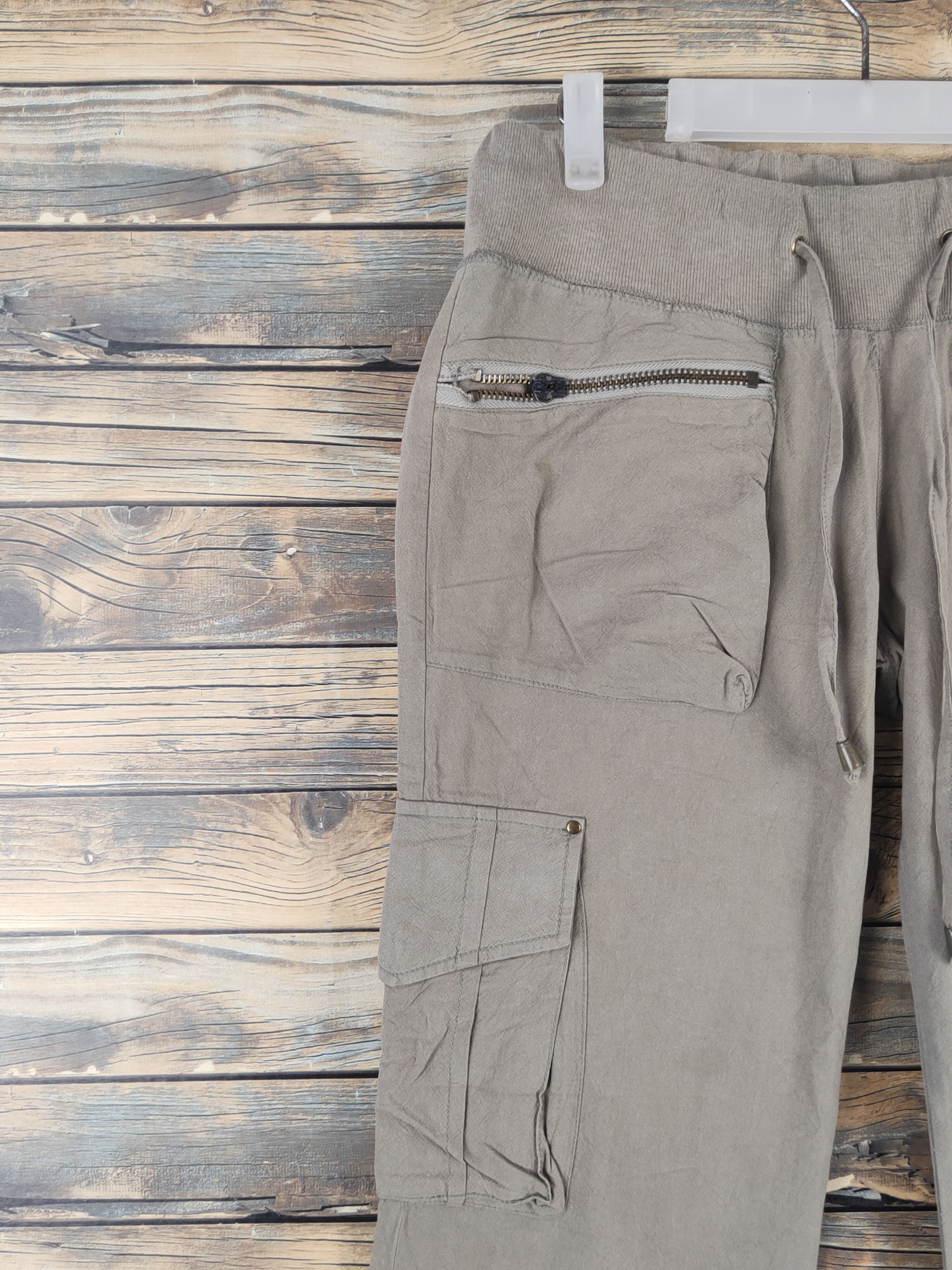 Japanese Brand DL Evolution Olive Multipocket Tactical Cargo Pants #1786 Size 29" - 3 Thumbnail