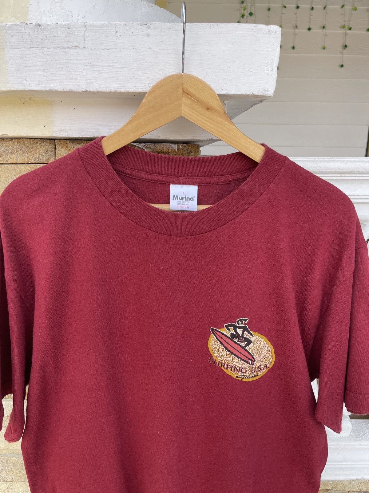 Ron Jon Surf Shop Rare🔥Vtg 90s Prima Surfing Usa Guam Murina T-Shirt Size US L / EU 52-54 / 3 - 1 Thumbnail