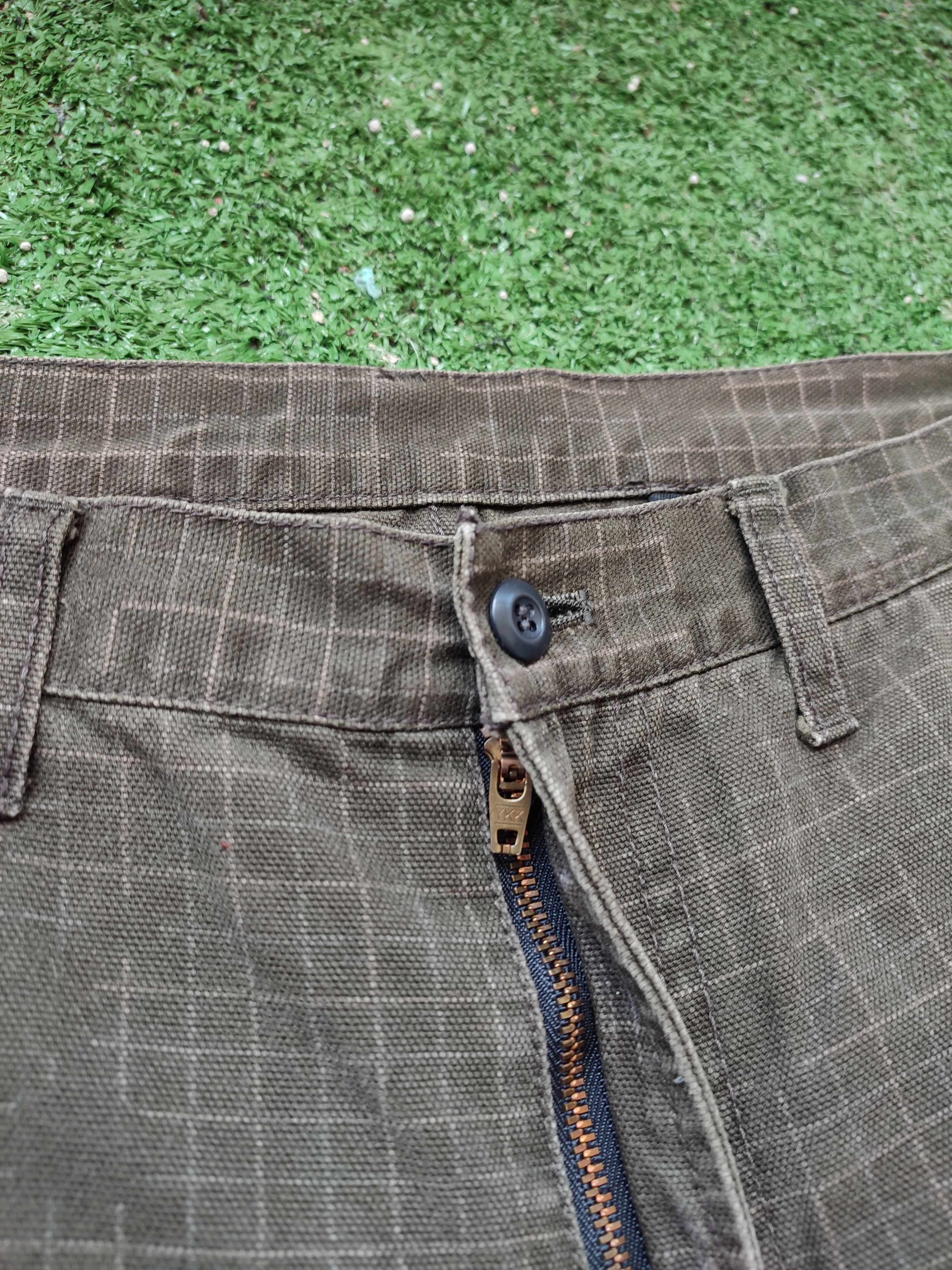 PPFM CRAZY VINTAGE PPFM BRICK GREEN ARMY CARGO Size US 33 - 2 Thumbnail
