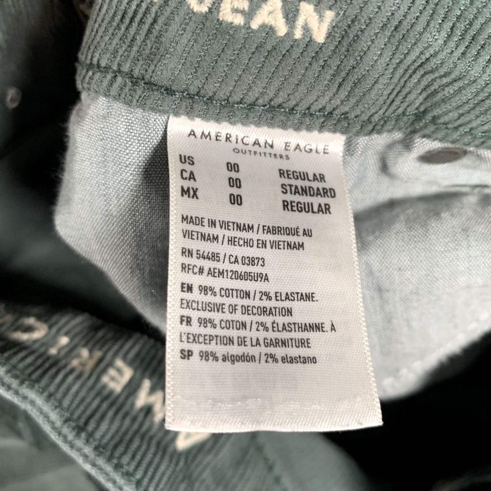 American Eagle Outfitters VINTAGE? No but not. Size 24" / US 00 / IT 34 - 7 Thumbnail