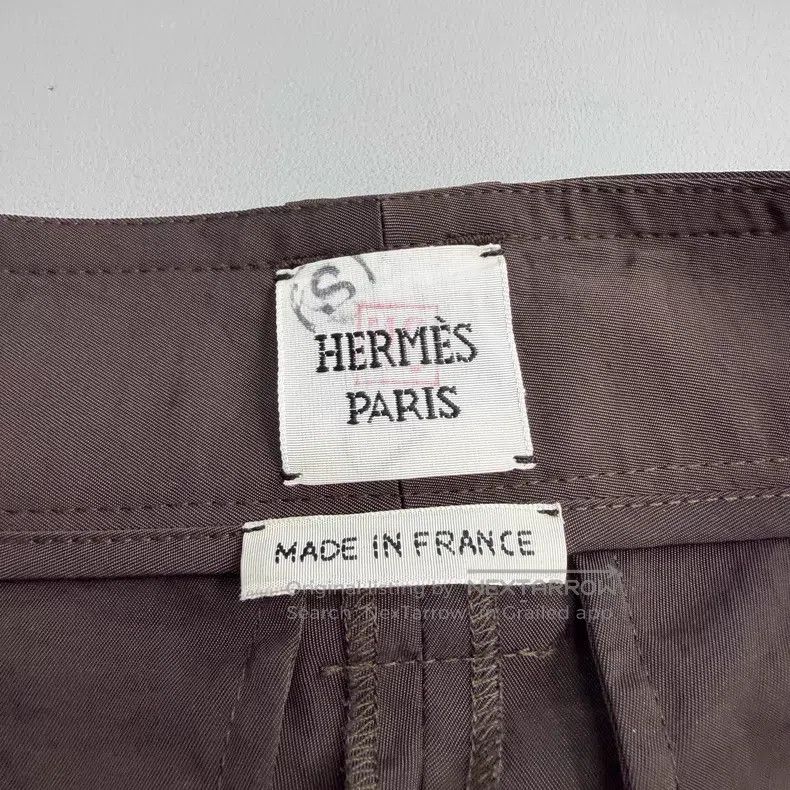 Hermes Hermes Beige Leg Zipper Design Pants Size 25" / US 0 / IT 36 - 5 Thumbnail