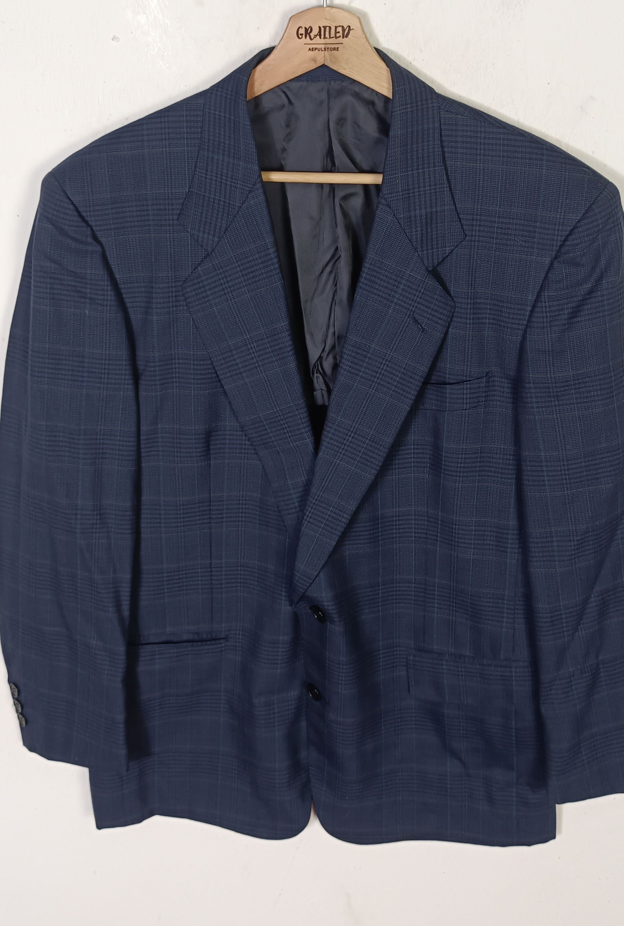 Yves Saint Laurent Yves Saint Laurent Hickory Suit Blazer Size 40R - 3 Thumbnail