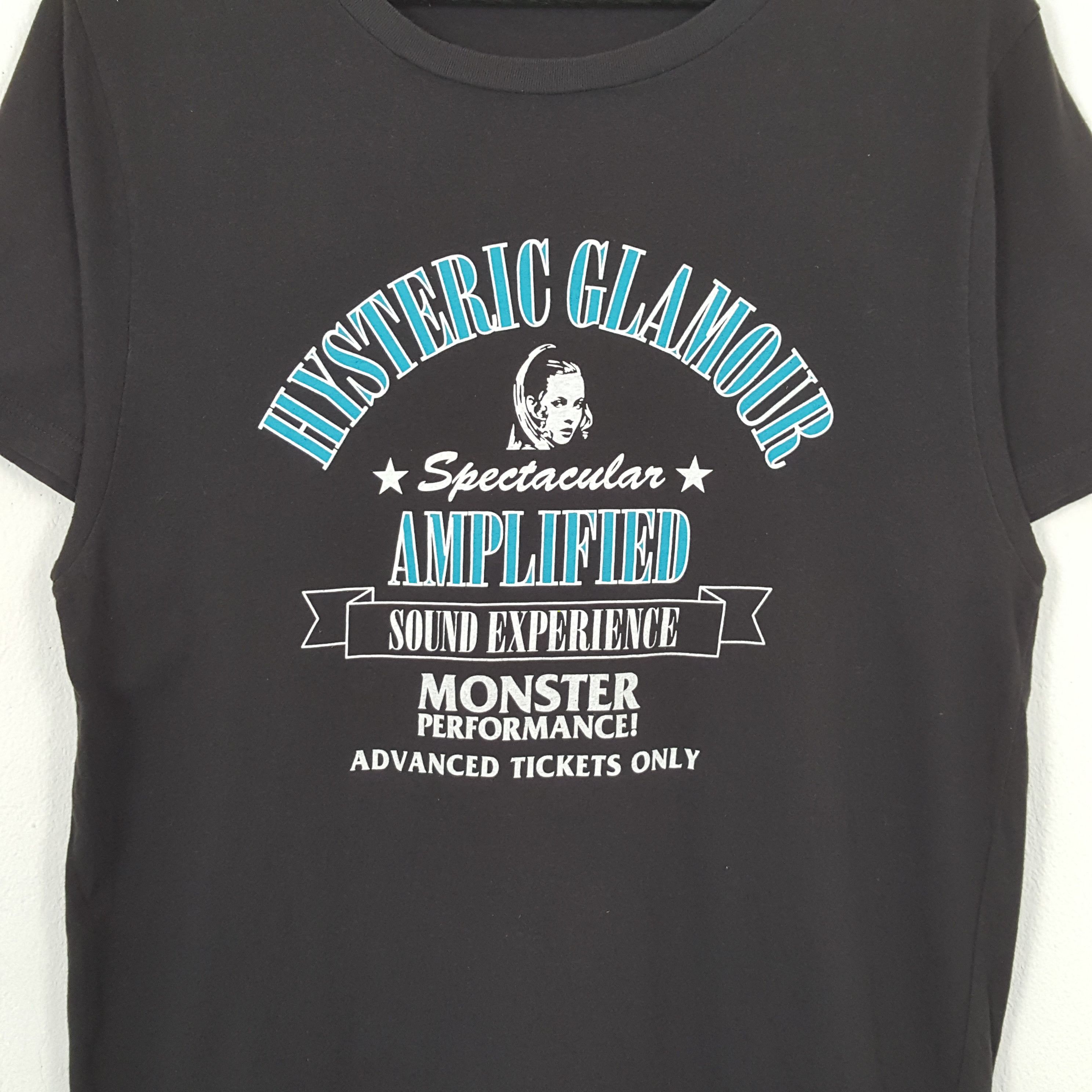 Hysteric Glamour × Japanese Brand × Vintage Hysteric Glamour Japanese Brand Streetwear Style Tshirt Size US M / EU 48-50 / 2 - 2 Thumbnail