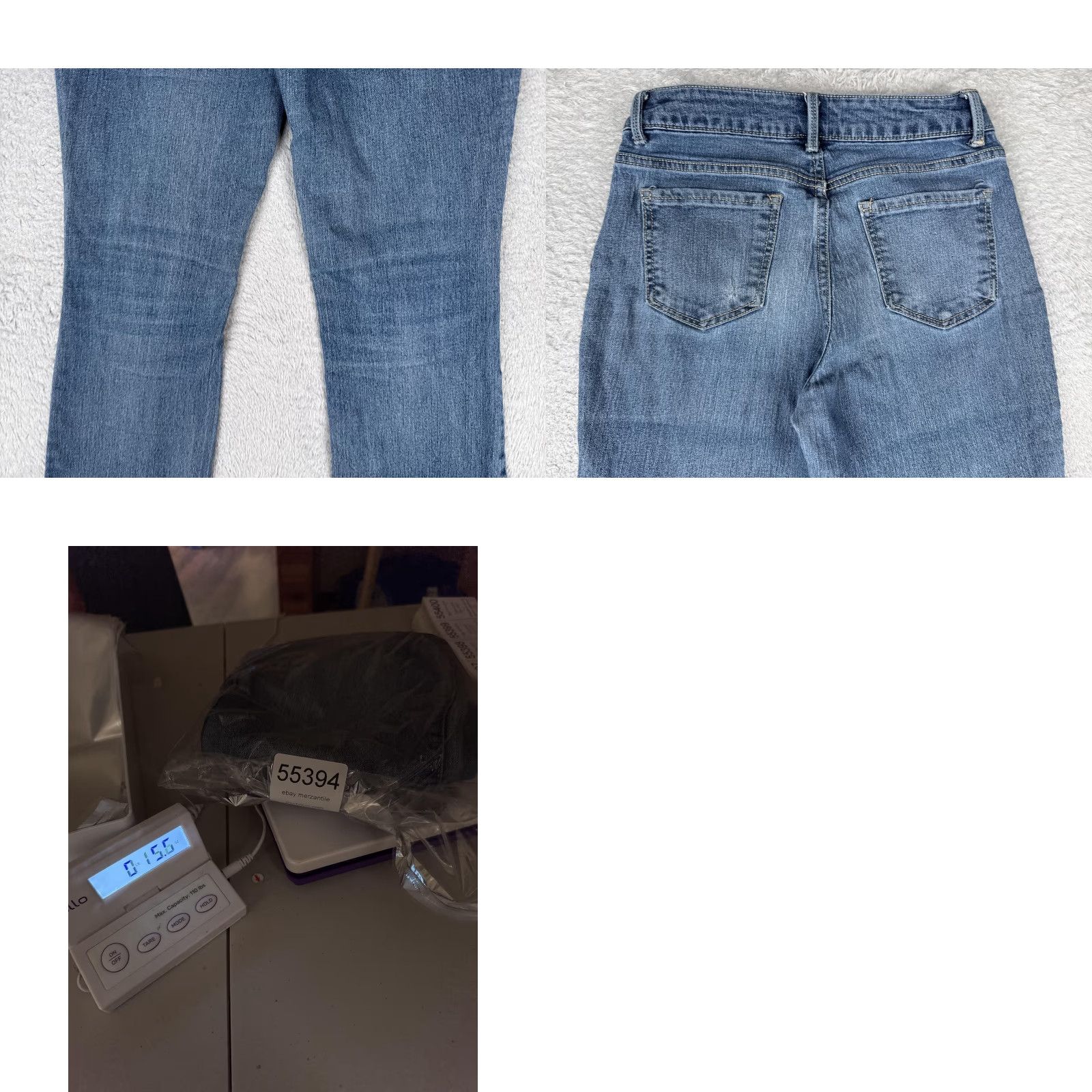 Vintage No Boundaries Jeans Juniors Bootcut 7 Blue Medium Wash Mid Rise Stretch 26x30 Womens Denim Pants Regular Jeans Size 28" / US 6 / IT 42 - 10 Thumbnail
