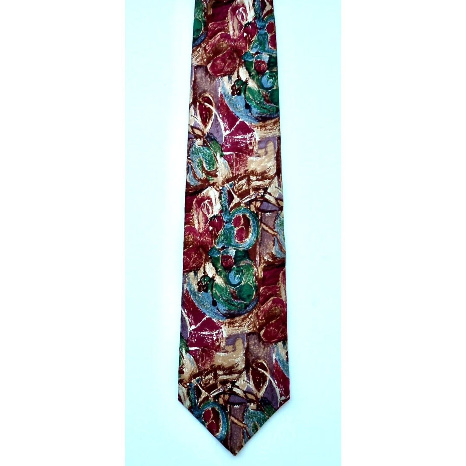 Ermenegildo Zegna VINTAGE Ermenegildo Zegna Luxury Silk Tie Abstract Made in Italy Size ONE SIZE - 3 Thumbnail