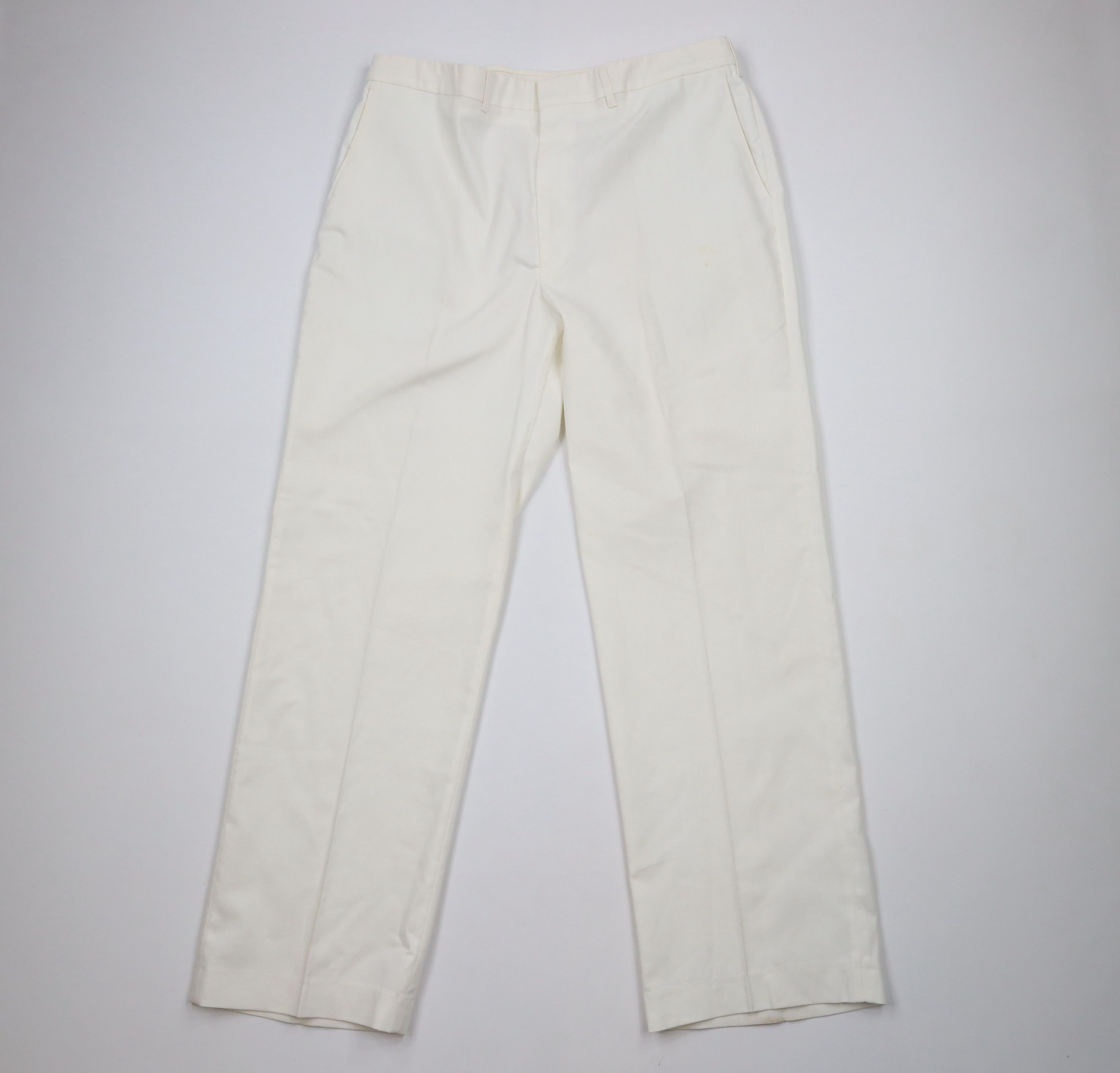 Vintage Vintage 70s Streetwear Wide Leg Bell Bottoms Pants White Size US 38 / EU 54 - 1 Thumbnail