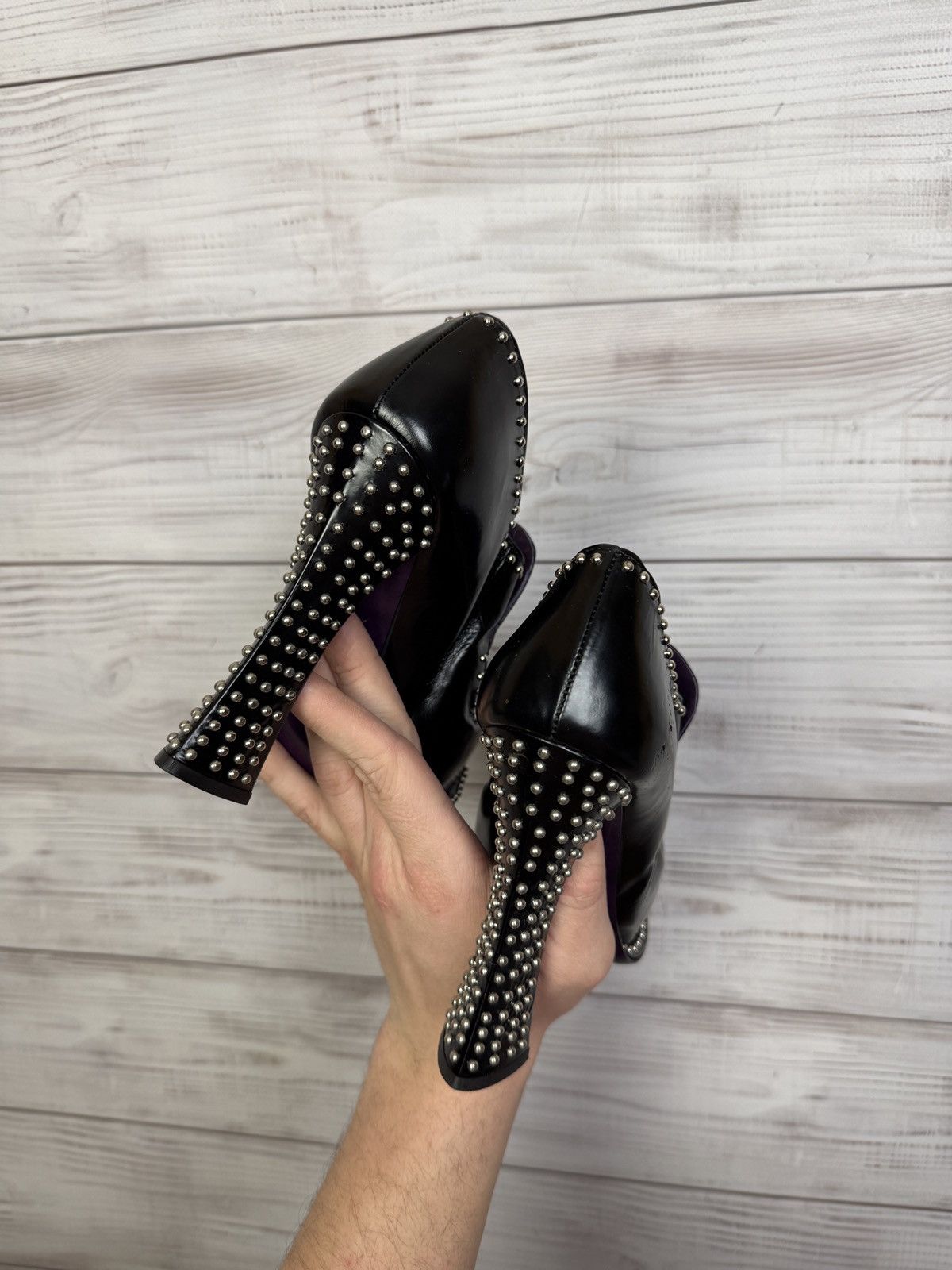 Prada Vintage Prada Women Shoes Archival Metal Logo Size US 7 / IT 37 - 3 Thumbnail