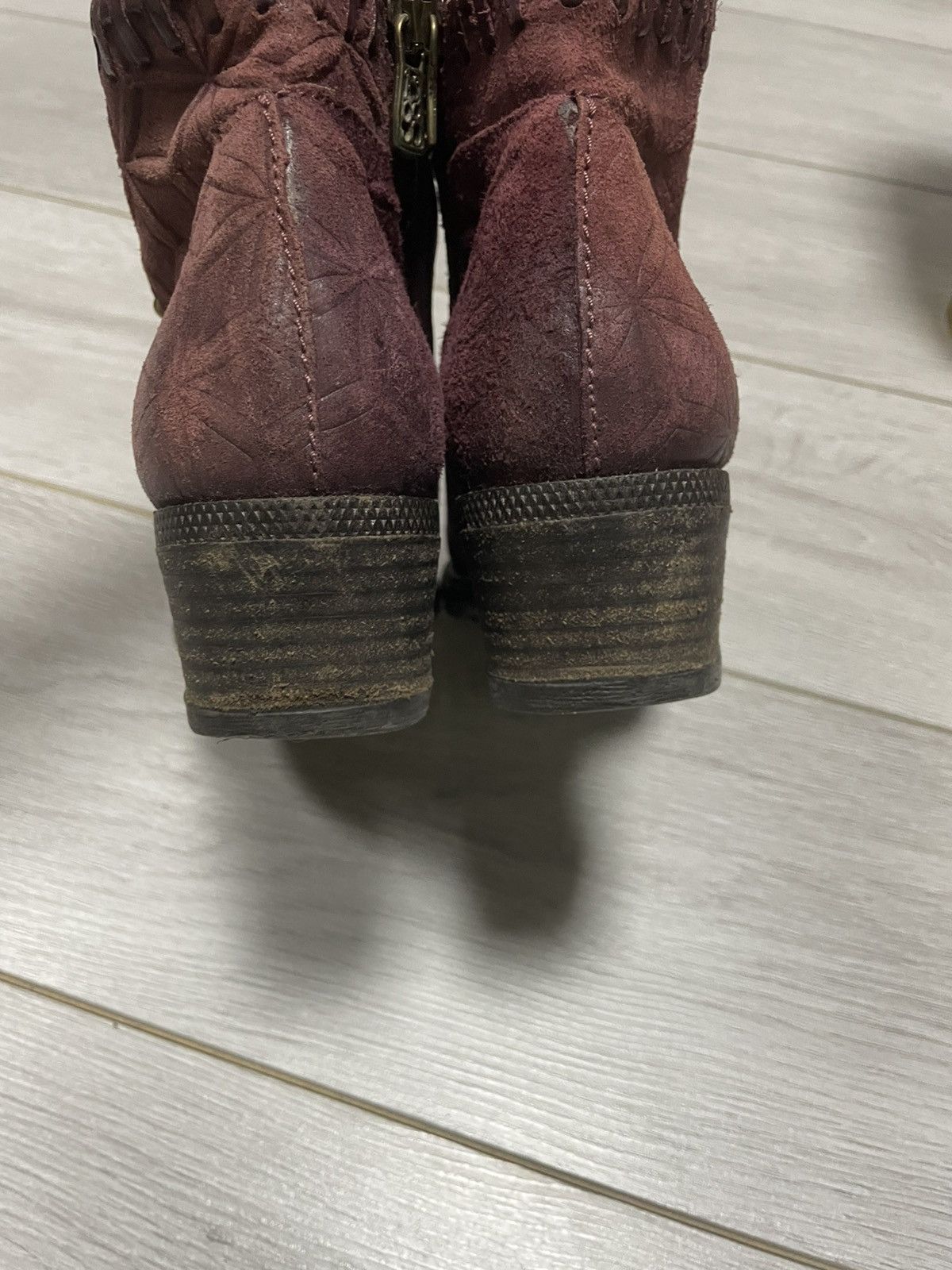 A.S.98 A.S.98 engineered distressed high boots zip eb0 Size US 6 / IT 36 - 7 Thumbnail