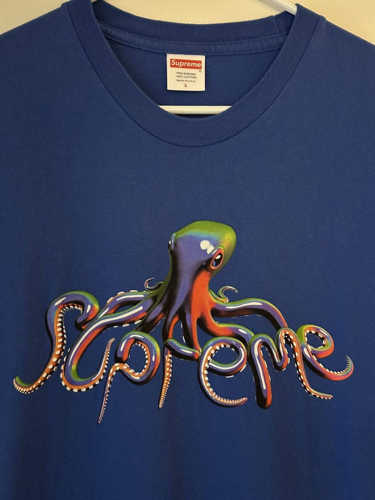 Supreme Supreme Tentacles Tee Size US L / EU 52-54 / 3 - 2 Thumbnail