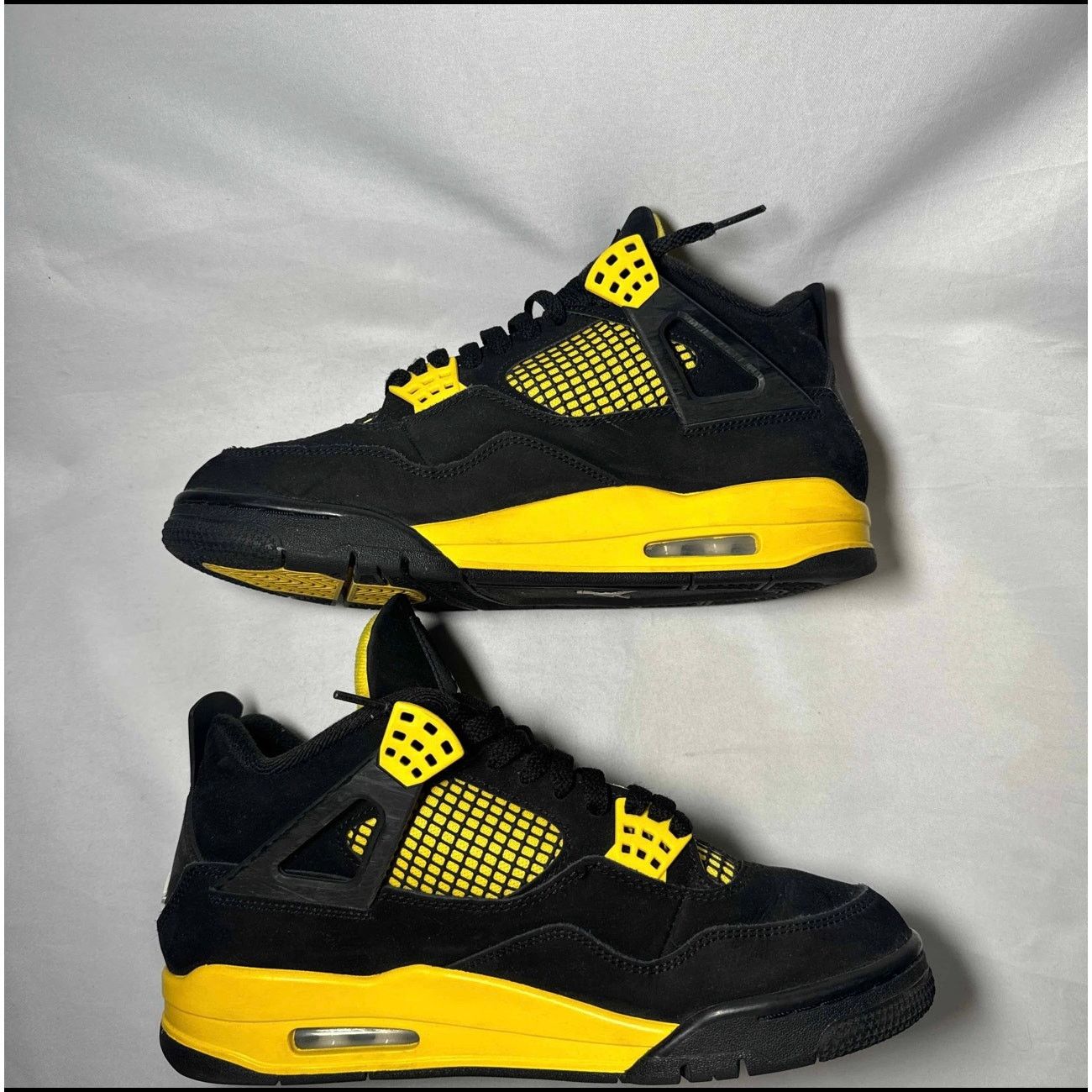 Jordan Brand × Nike Size 8.5 - Nike Air Jordan 4 Retro Thunder 2023 Men's Shoes Size US 8.5 / EU 41-42 - 3 Thumbnail