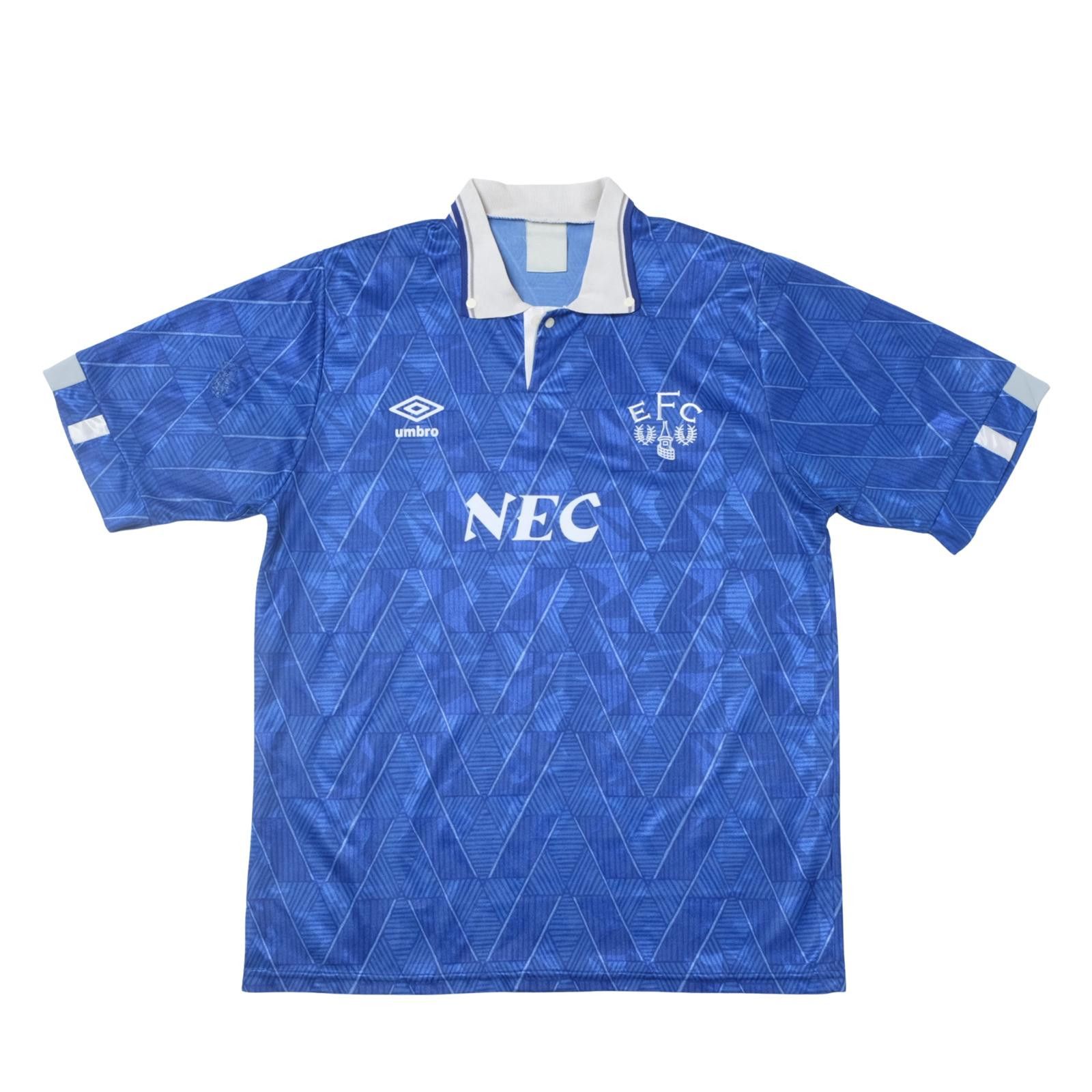 Umbro 1989/91 Everton Home Shirt Umbro (M/L) Size US M / EU 48-50 / 2 - 1 Thumbnail