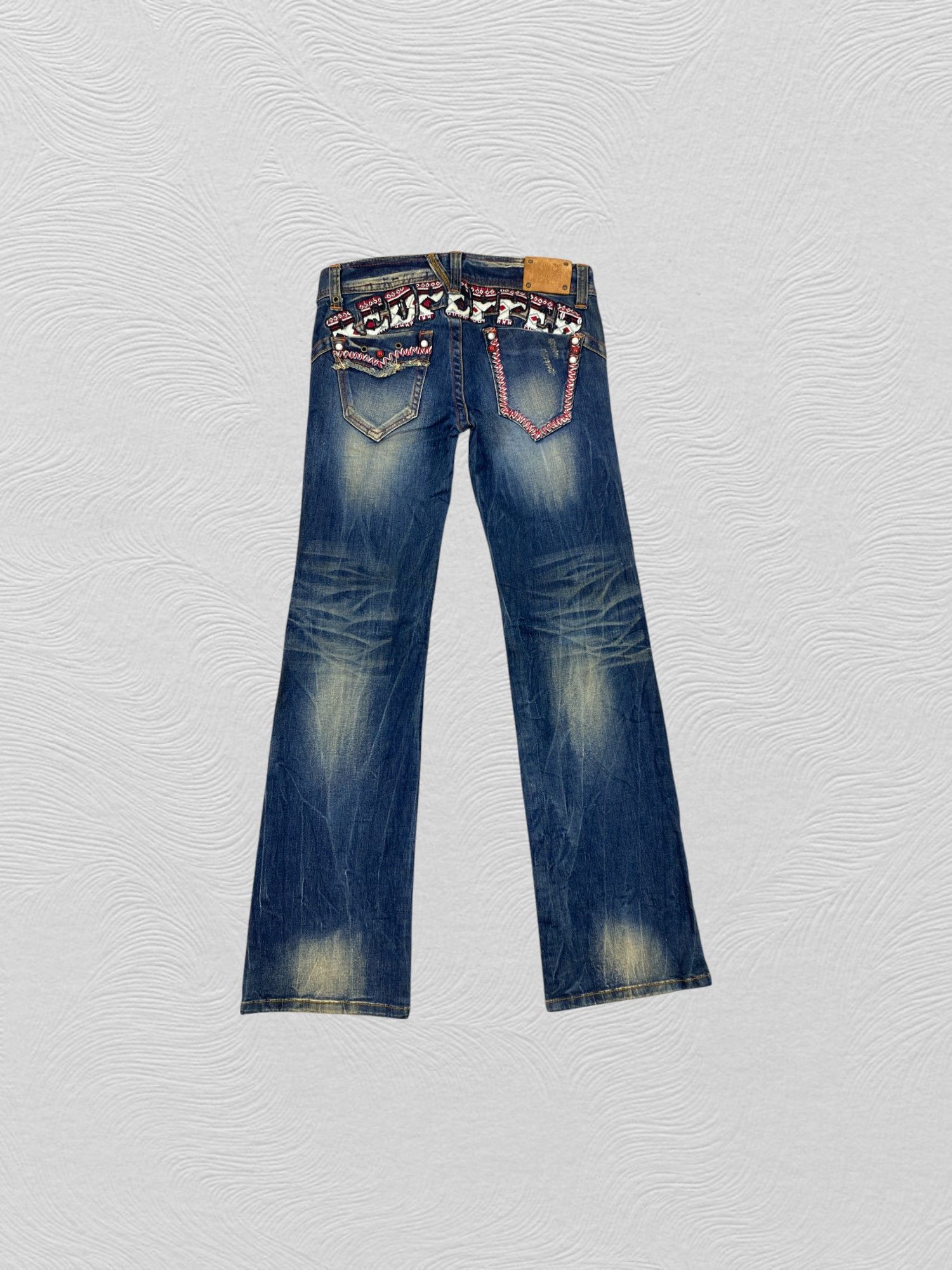 Hysteric Glamour Rare Vintage Redpepper Flare Jeans 33x33 Denim-JN3470 Size US 33 - 1 Thumbnail