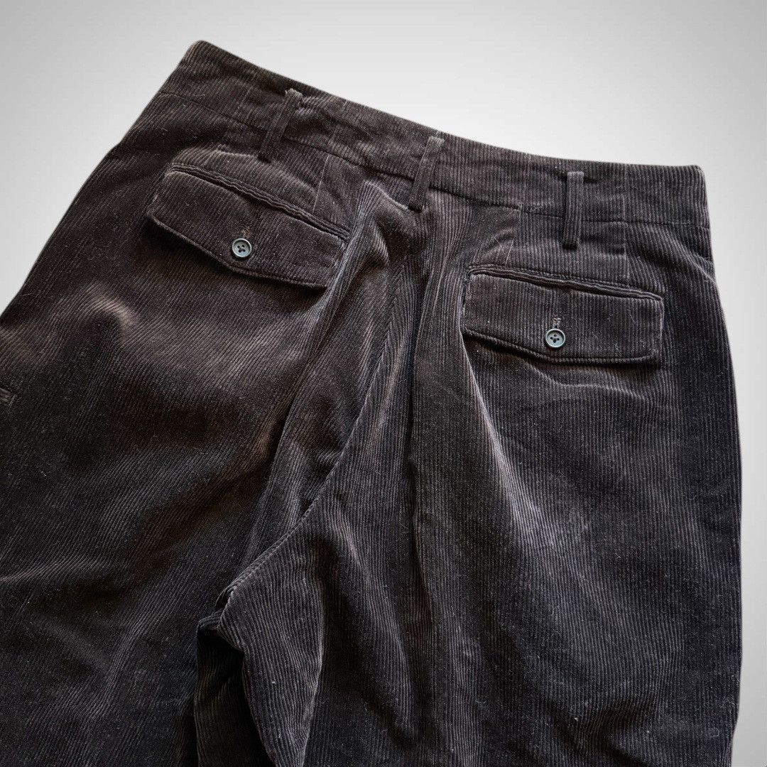 Yohji Yamamoto Yohji Yamamoto Pour Homme - Wide Corduroy Pants from AW 1996 Size US 32 / EU 48 - 6 Thumbnail