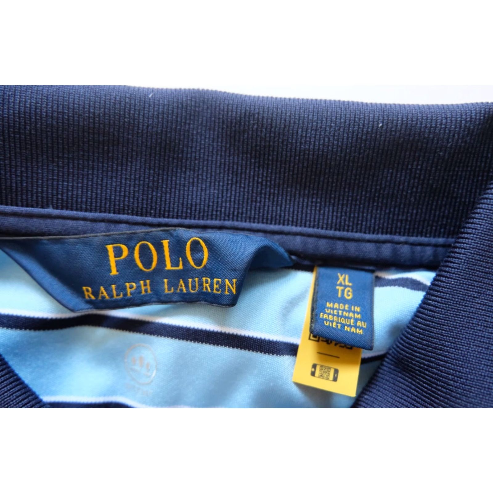 Ralph Lauren RALPH LAUREN POLO GOLF US OPEN TORREY PINES 121st STRIPE T SHIRT VTG Y2K XL MEN'S POLO SHIRT BLUE STRIPED LOGO Size US XL / EU 56 / 4 - 5 Thumbnail