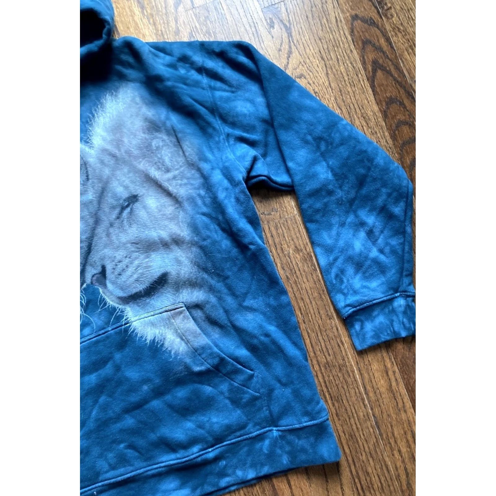 The Mountain The Mountain Hoodie Size Small Blue Tie Dye Sweatshirt Nature Animals Men Size US S / EU 44-46 / 1 - 3 Thumbnail