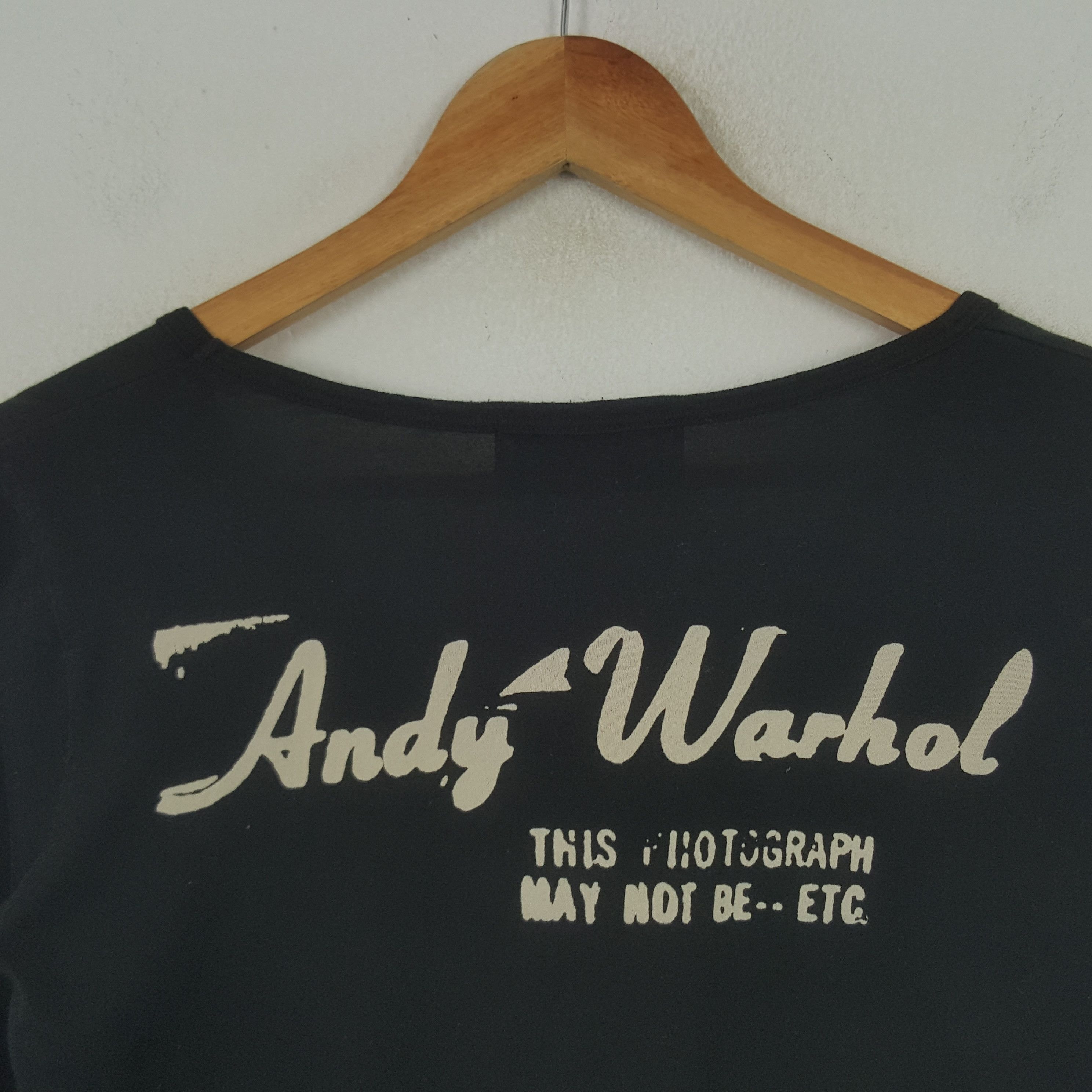 Andy Warhol × Hysteric Glamour × Vintage Vintage Hysteric Glamour X Andy Warhol Japan Tshirt C285N27 Size XS / US 0-2 / IT 36-38 - 4 Thumbnail