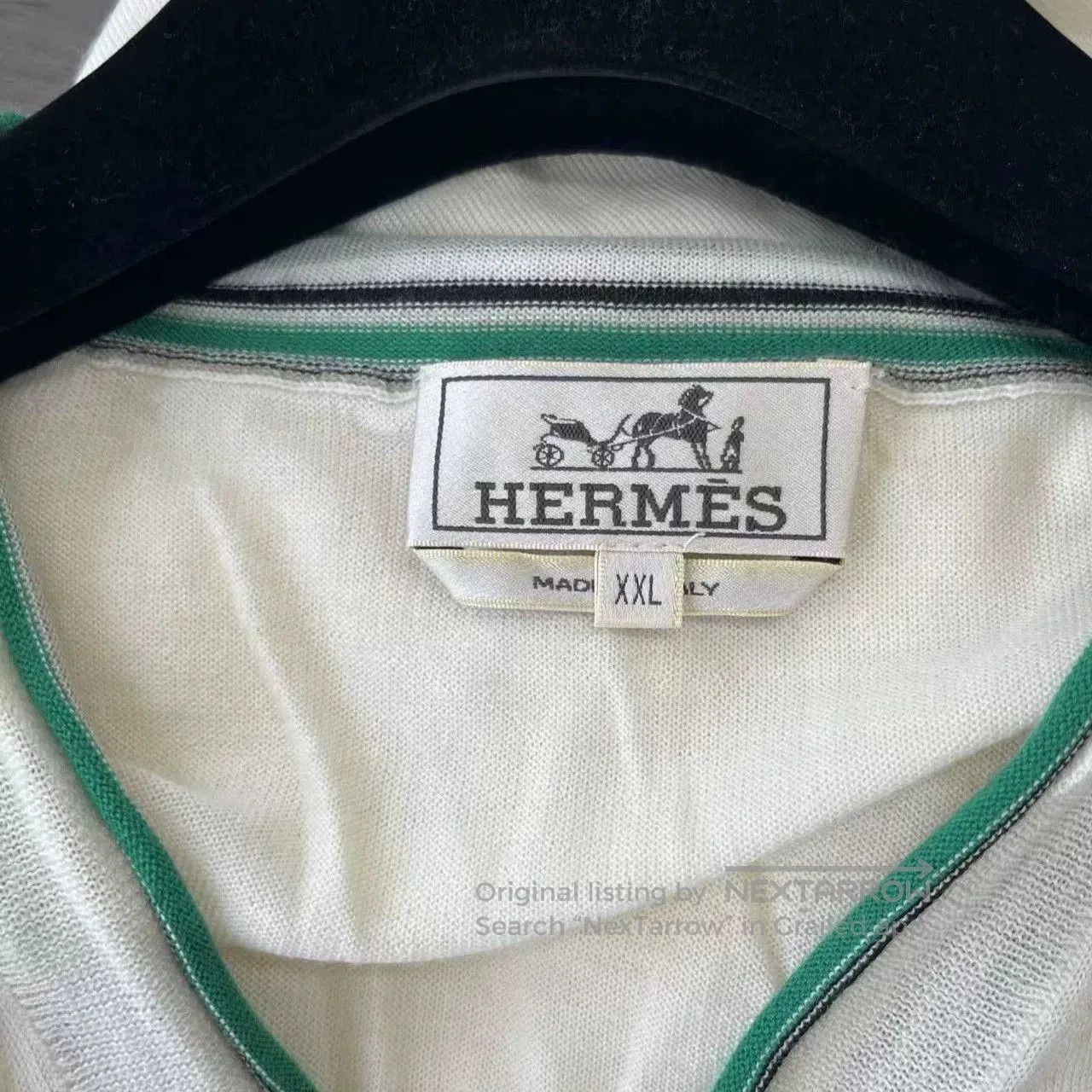 Hermes Hermes Cashmere Knit Long Sleeve T. Size US XXL / EU 58 / 5 - 3 Thumbnail