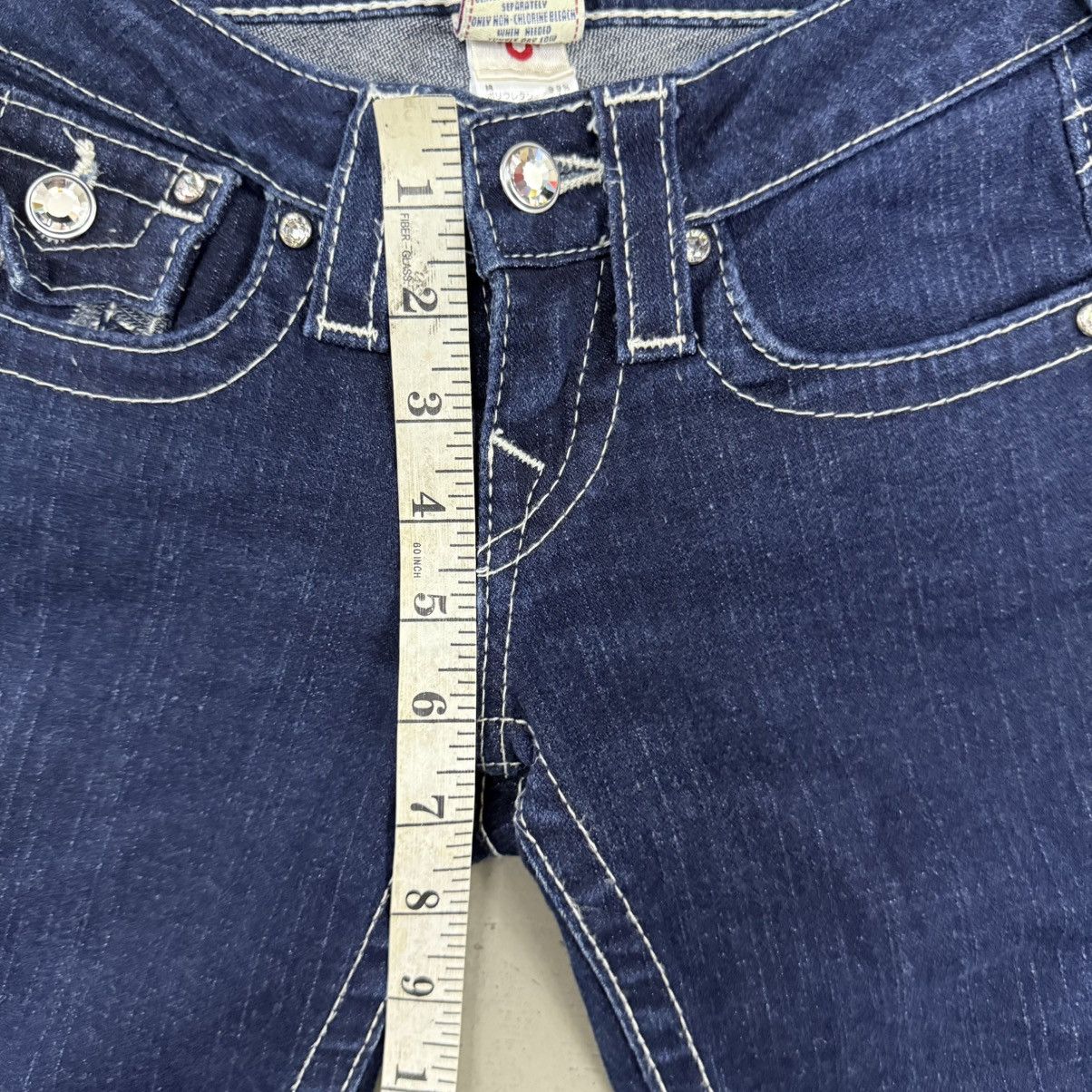 True Religion 2000s True Religion Low Rise Glitter Jeans Size 26" / US 2 / IT 38 - 7 Thumbnail