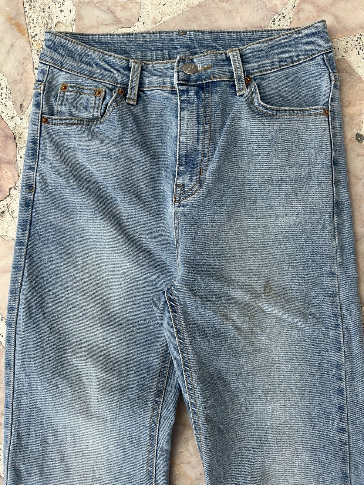Japanese Brand Monster Japan Flare Denim Jeans Size US 28 / EU 44 - 5 Thumbnail
