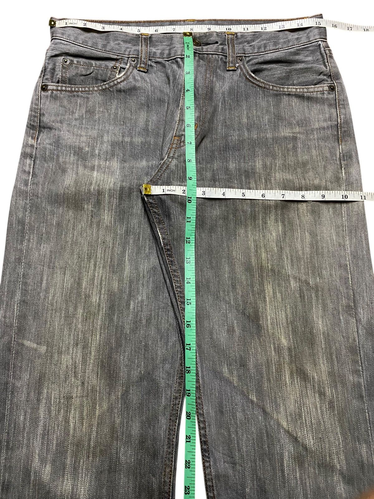 Japanese Brand Vintage Japanese Brand Uniqlo Denim Faded Wash Loose Jeans Size US 30 / EU 46 - 10 Thumbnail