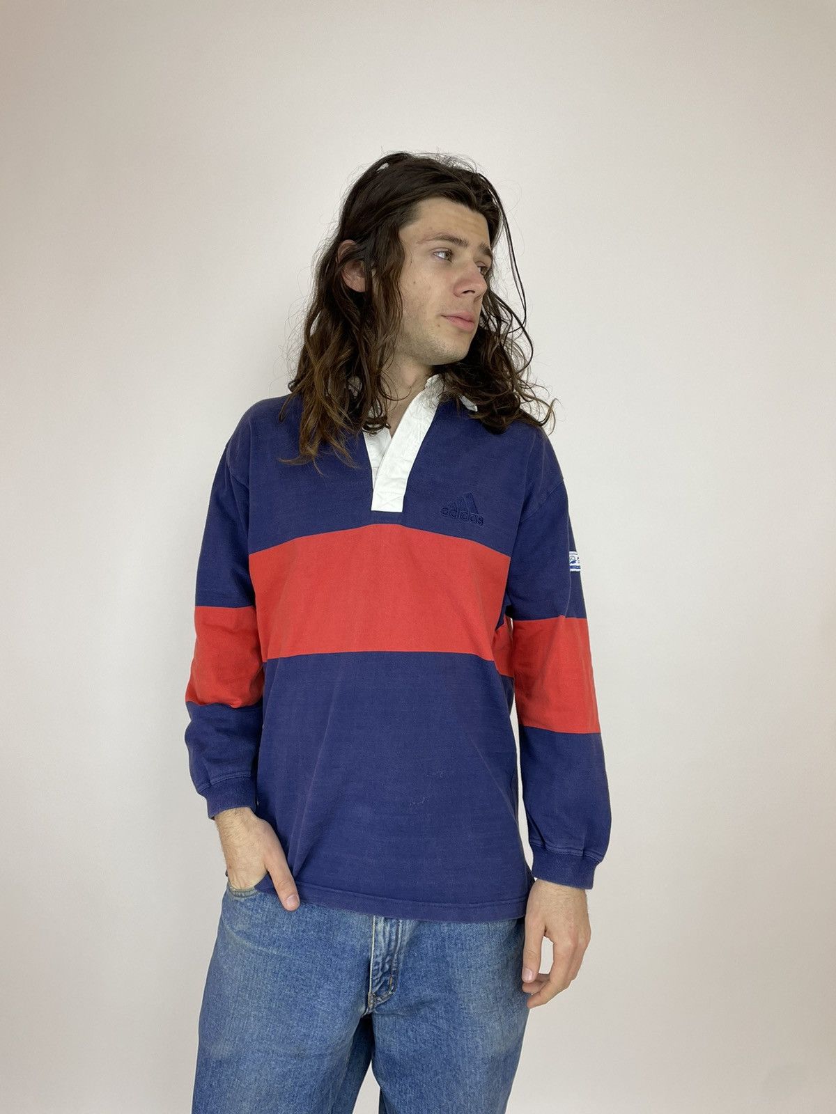 Adidas × Vintage Vintage Adidas Soccers France Coupe Du Monde 1998 Polo Size US S / EU 44-46 / 1 - 3 Thumbnail