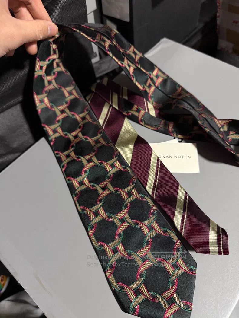 Dries Van Noten Dries Van Noten Silk Tie Size ONE SIZE - 1 Thumbnail