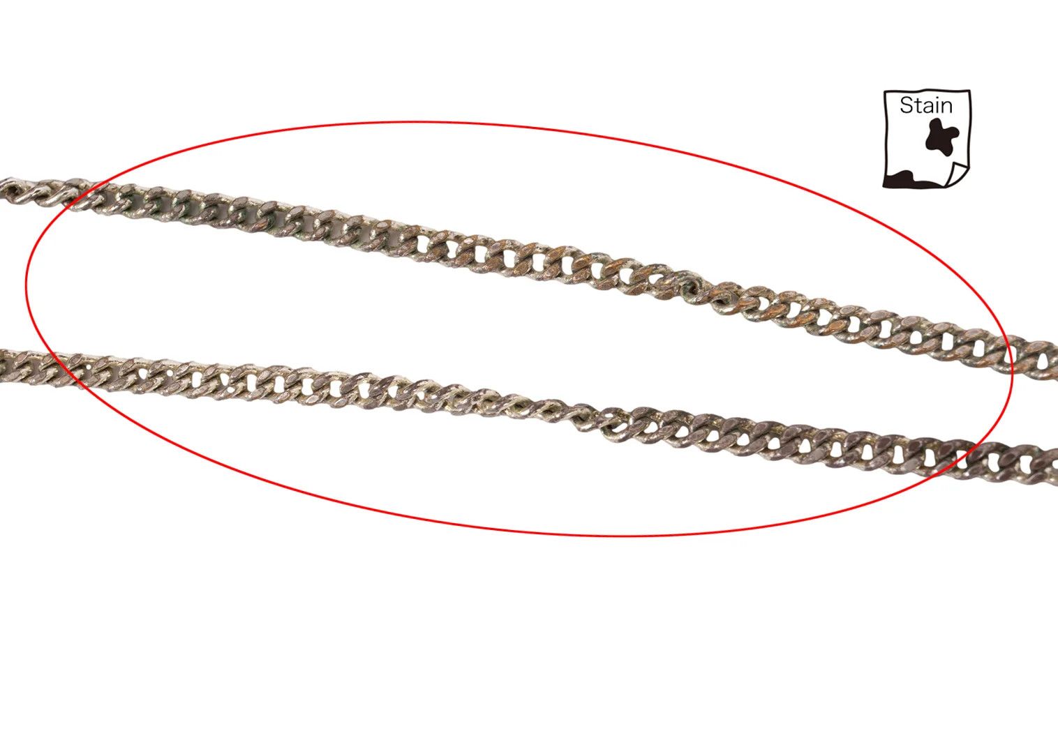 Maison Margiela Barbed Wire Design Necklace in Silver Size ONE SIZE - 7 Thumbnail