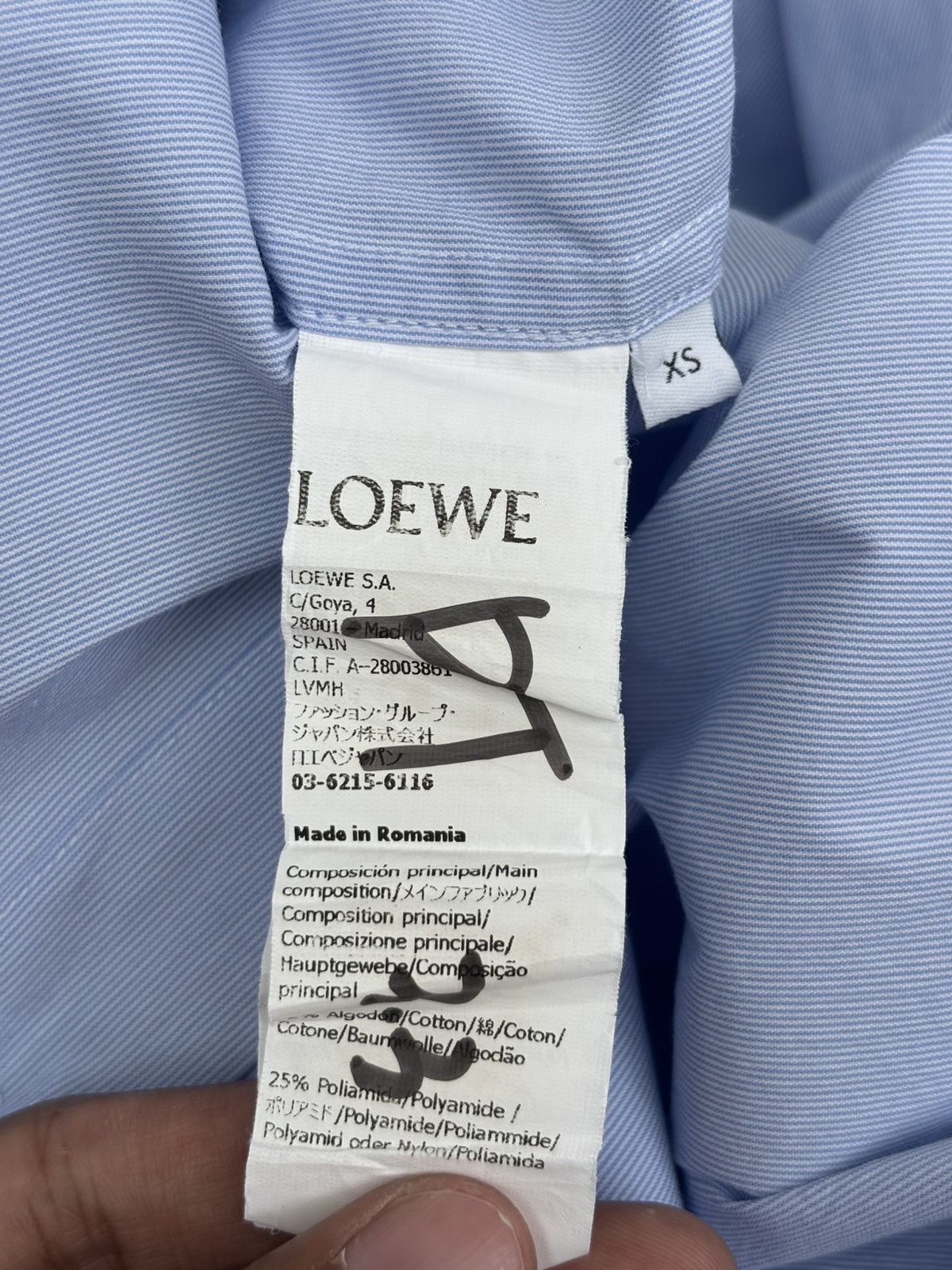 Loewe SS15 Jonathan Anderson era Oversized Shirt Size US XS / EU 42 / 0 - 8 Thumbnail