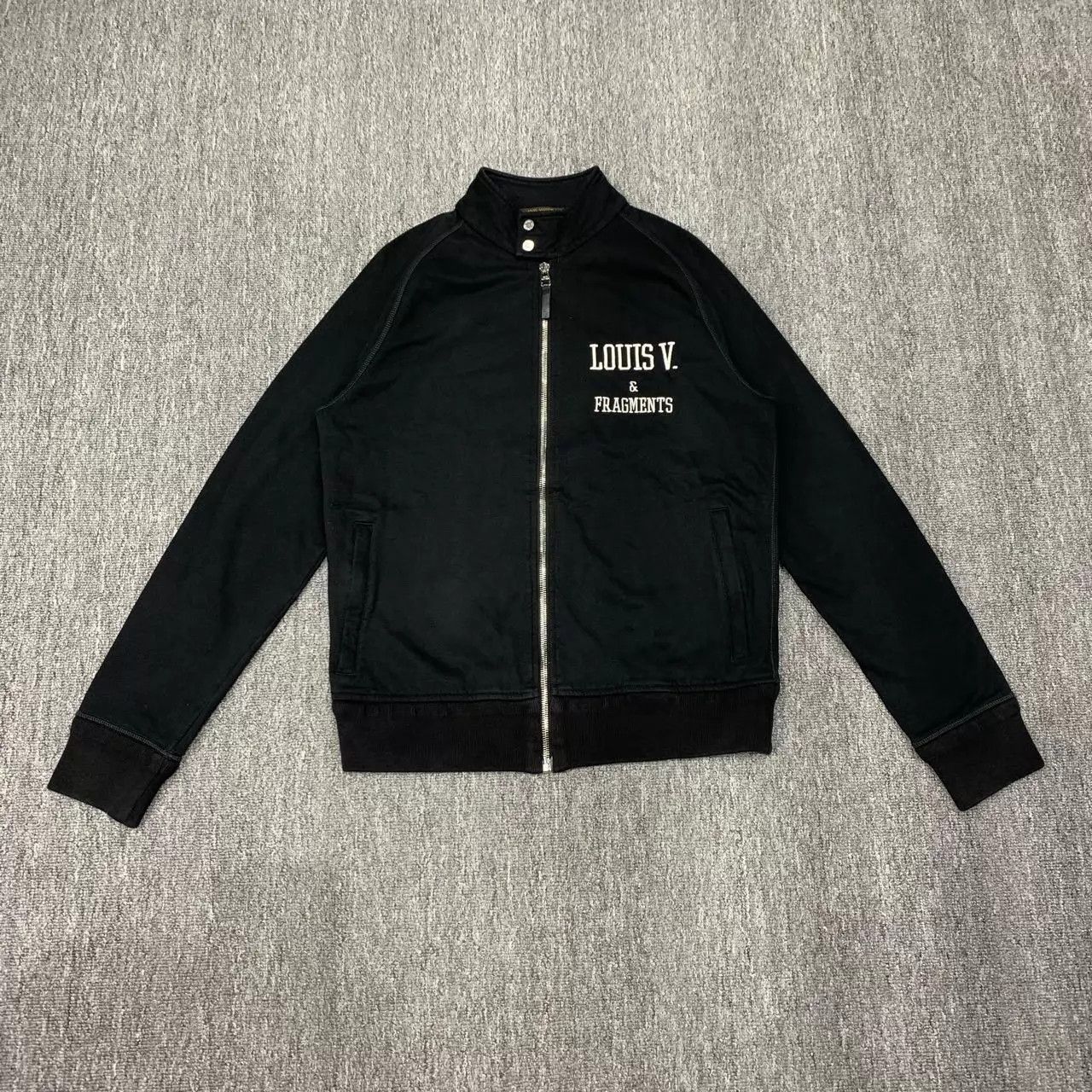 Louis Vuitton Lv x Fragment Design Black S Jacket (95 New) Size US S / EU 44-46 / 1 - 1 Thumbnail