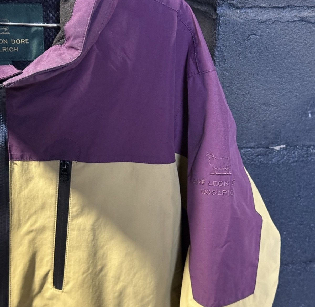 Aime Leon Dore × Woolrich Woolen Mills Aime Leon Dore x Woolrich Mountain Jacket Purple Yellow XL Size US XL / EU 56 / 4 - 2 Thumbnail