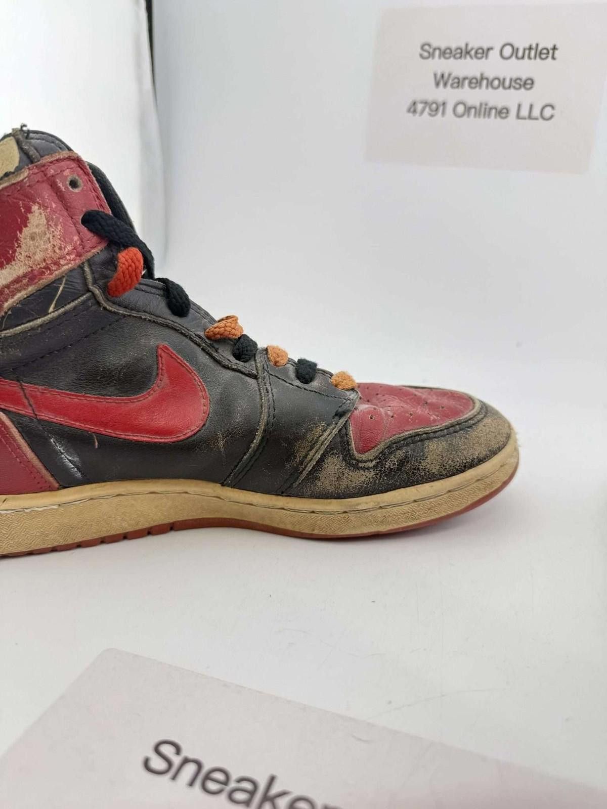Nike ORIGINAL Nike Air Jordan 1985 Bred Sneakers US 6 Used No Box Size US 6 / EU 39 - 12 Thumbnail