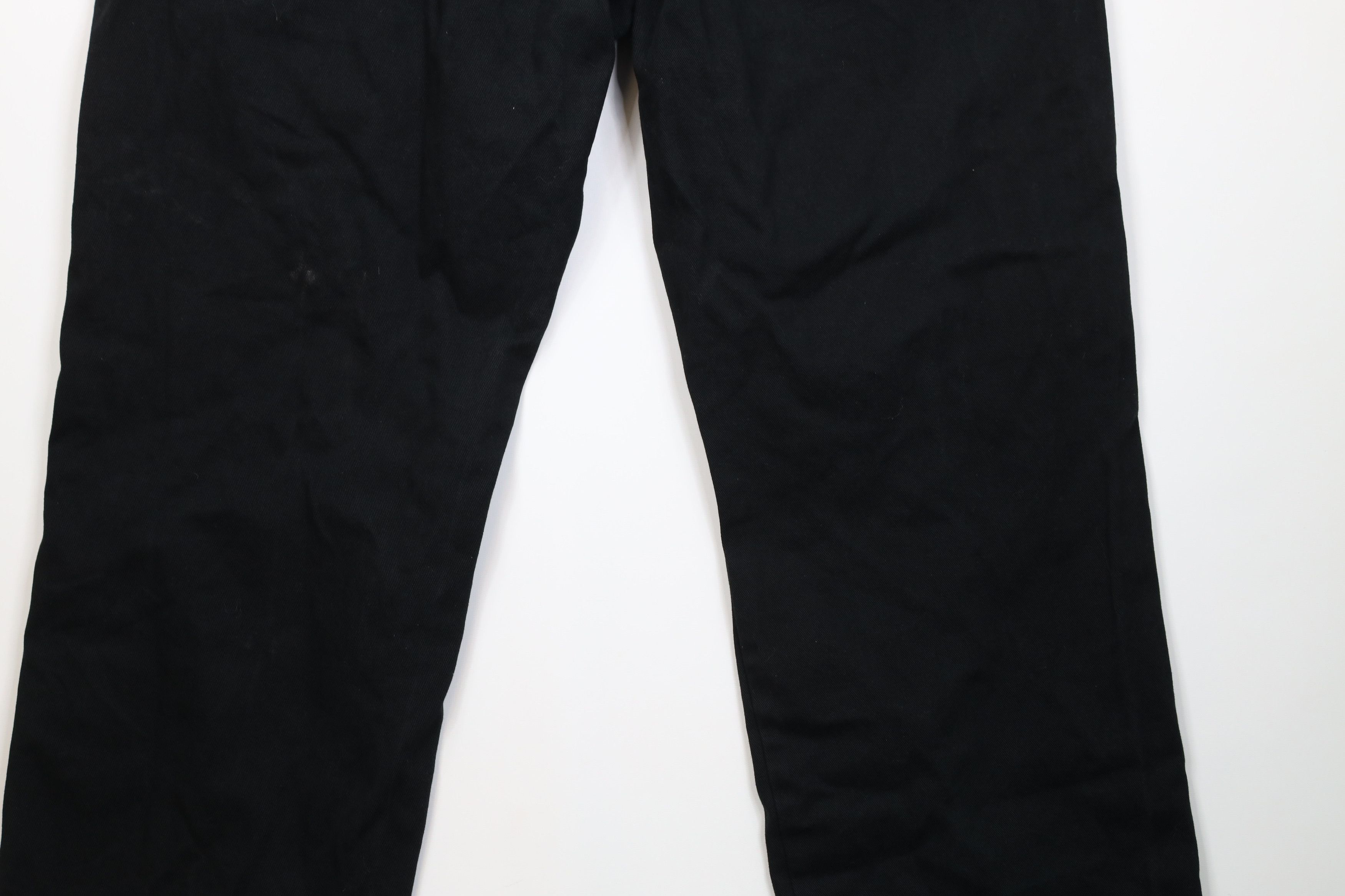 Pelle Pelle Vintage 90s Y2K Pelle Pelle Baggy Wide Leg Denim Jeans Black Size US 44 / EU 60 - 14 Thumbnail