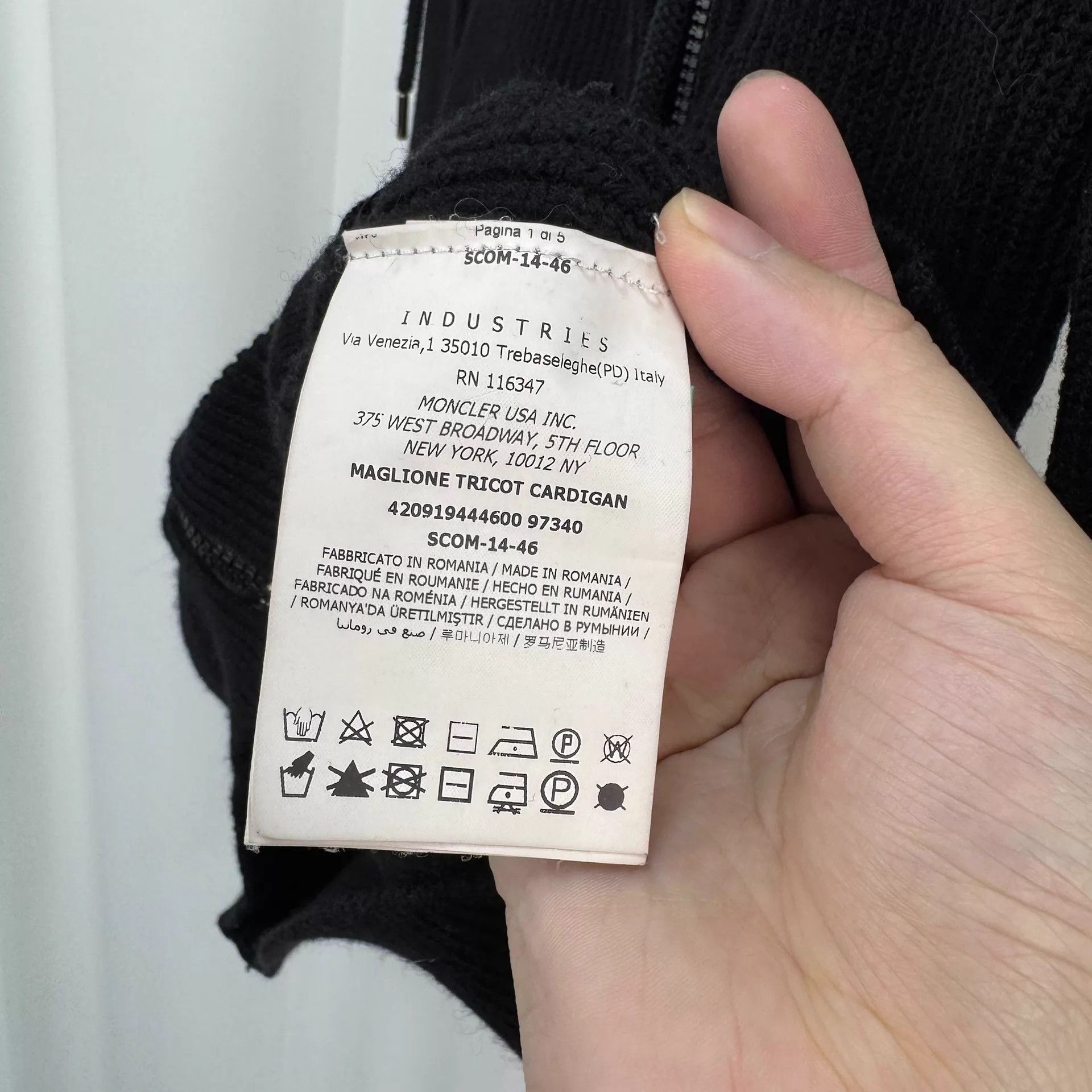 Moncler Moncler Embroidered Logo Cashmere Panel Down M Mint Size M / US 6-8 / IT 42-44 - 6 Thumbnail