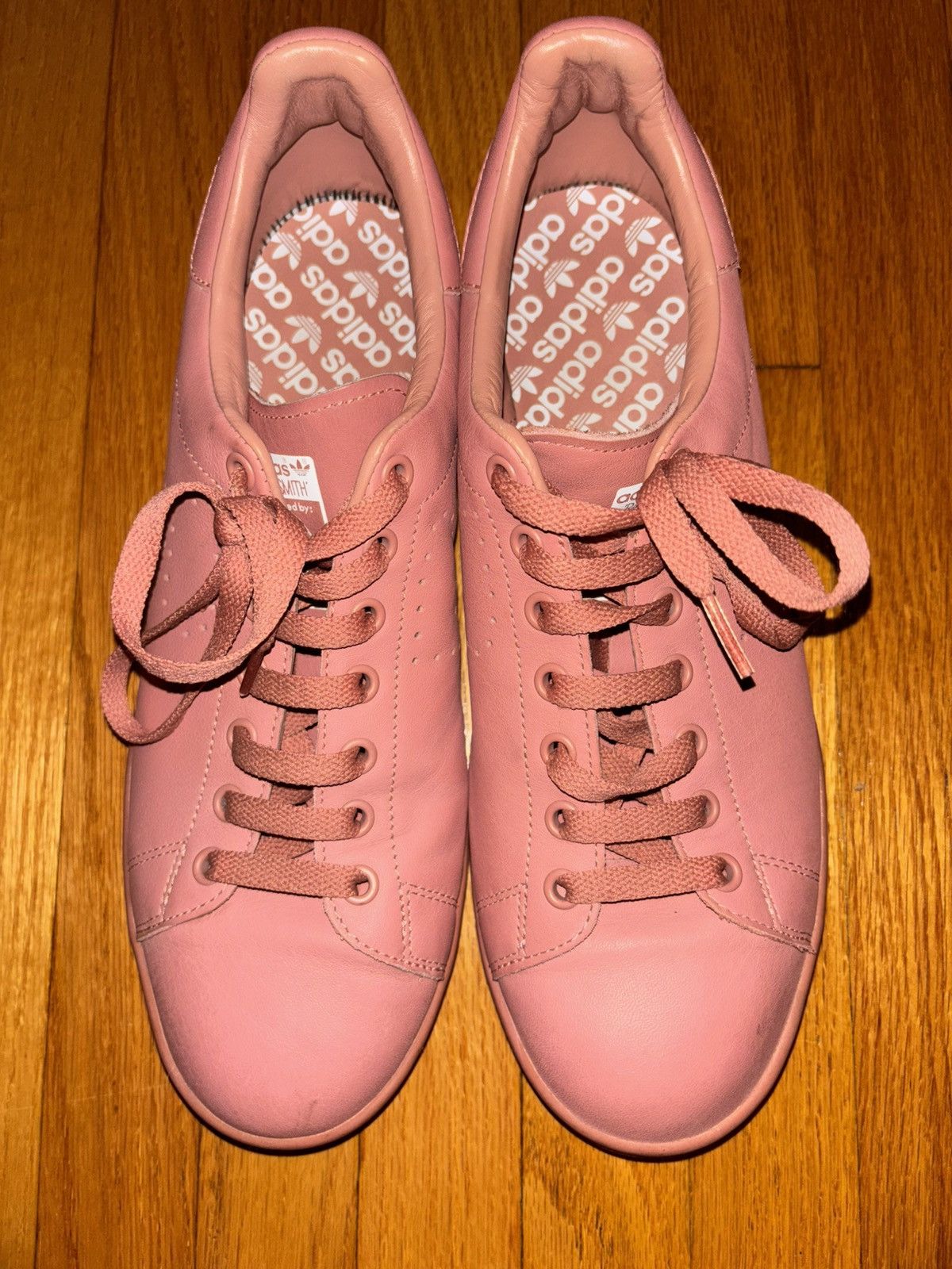 Adidas × Raf Simons Raf Simons Stan Smith Adidas Pink Size US 11 / EU 44 - 7 Thumbnail