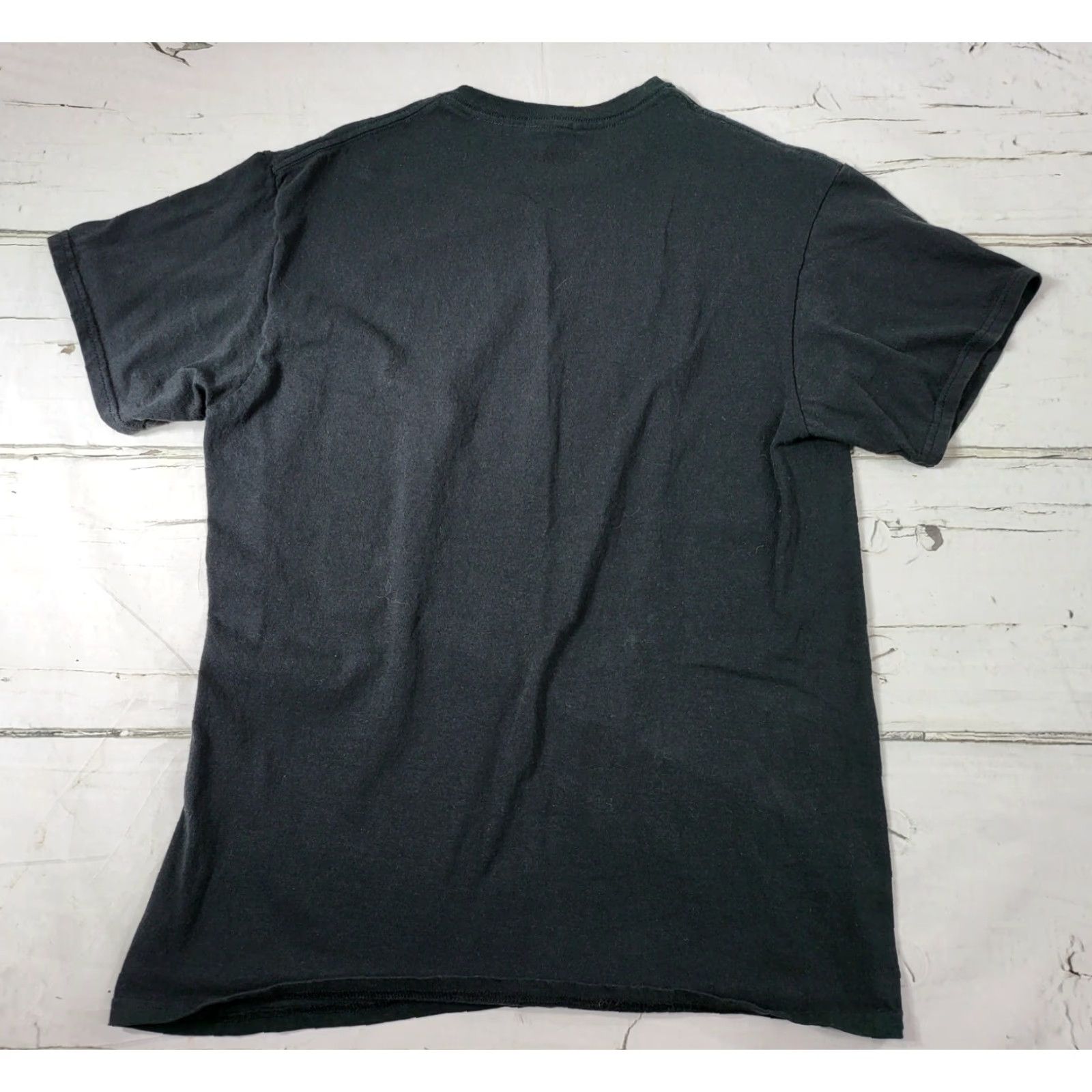 Vintage Marvel Rainbow Black Short Sleeve Distress Graphic T-Shirt Mens M EUC Size US M / EU 48-50 / 2 - 2 Thumbnail