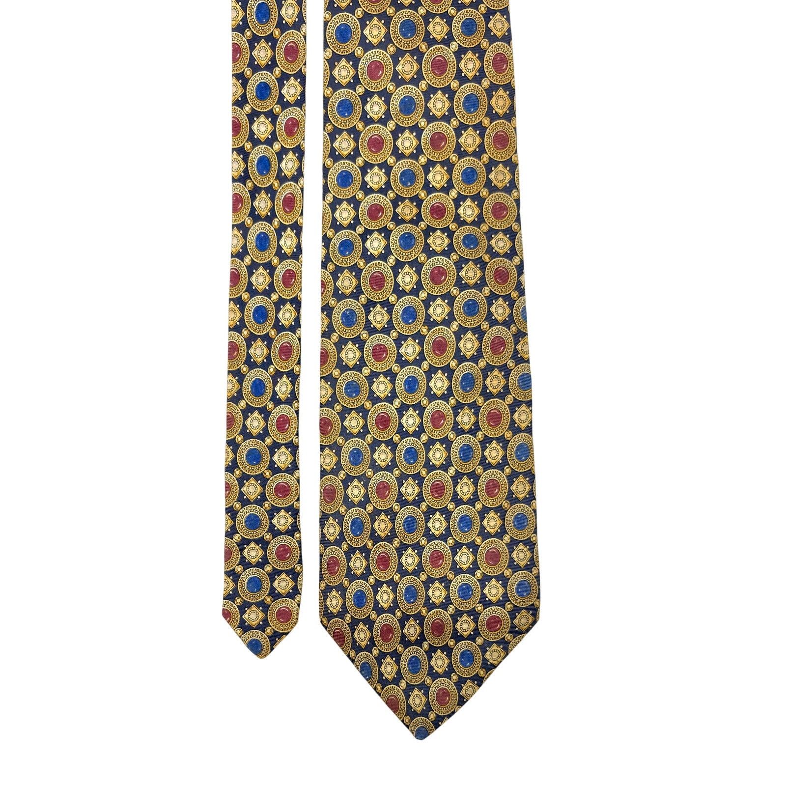 Christian Dior Monsieur Christian Dior Abstract Pattern Tie Size ONE SIZE - 1 Thumbnail