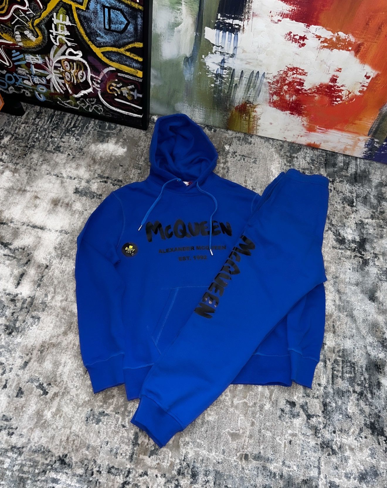 Alexander McQueen Graffiti logo sweatsuit Size US S / EU 44-46 / 1 - 1 Preview
