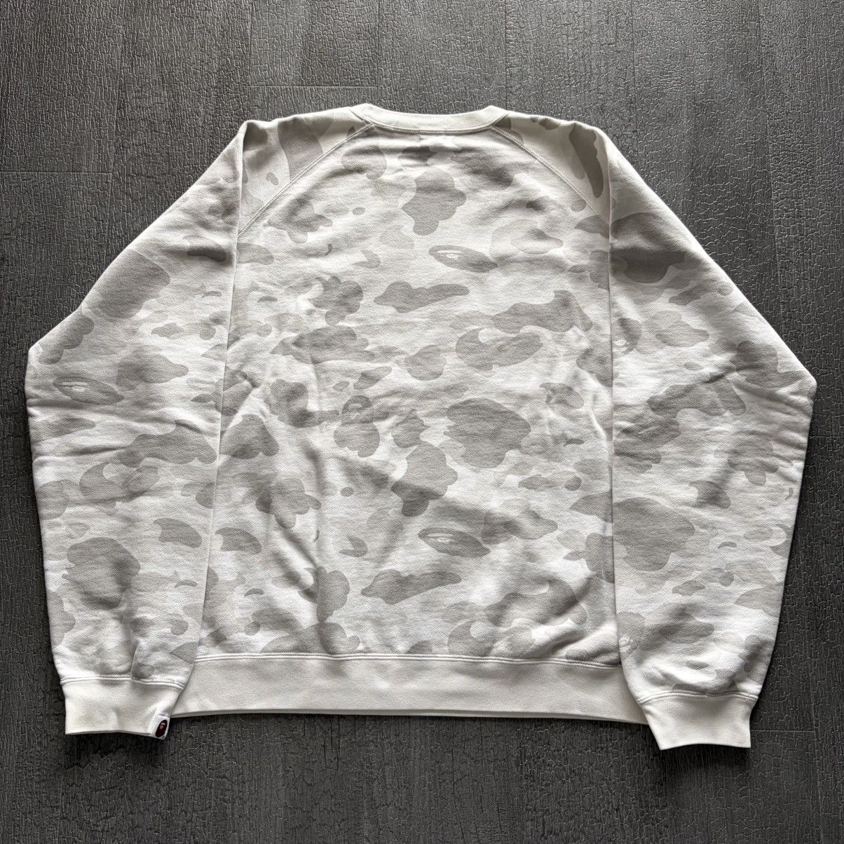 Bape OG BAPE WHITE CAMO Swarovski Crewneck Sweatshirt stk size L Size US L / EU 52-54 / 3 - 2 Thumbnail