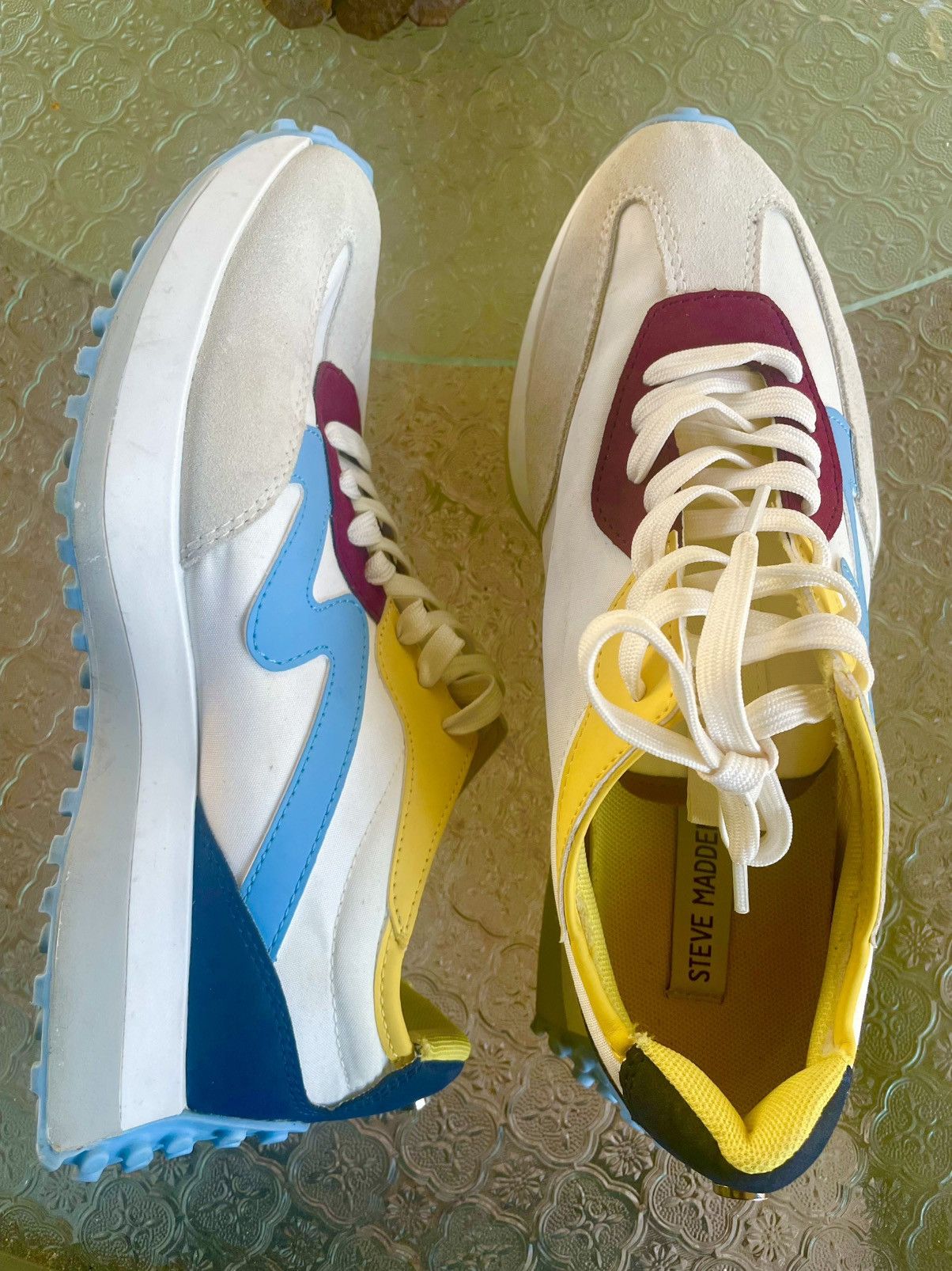 Steve Madden Steve Madden, Women’s Campo Sneakers, Size 10 Size US 10 / IT 40 - 2 Thumbnail