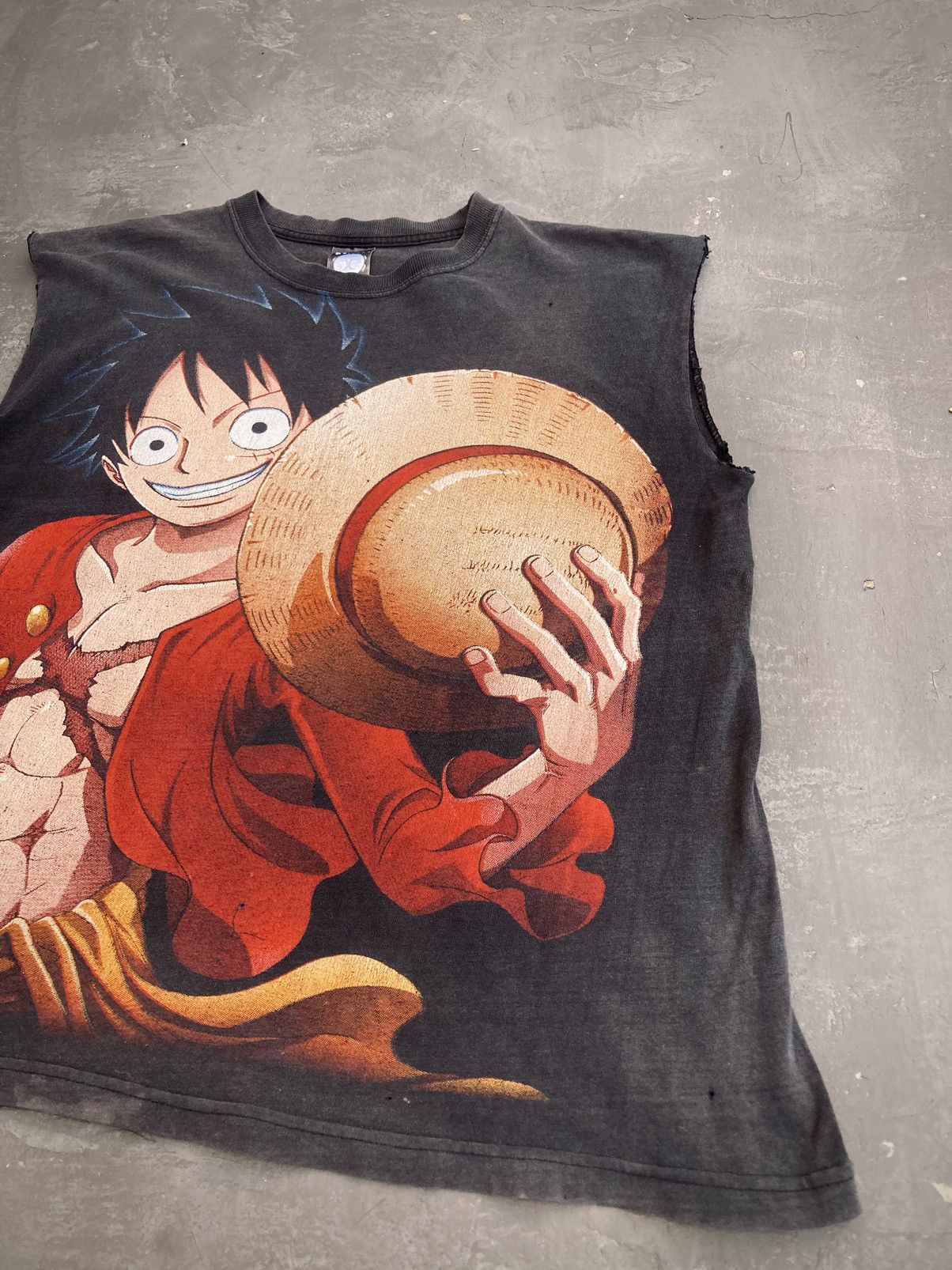 Cartoon Network × One Piece × Vintage Vintage One Piece Tank Top Size US M / EU 48-50 / 2 - 2 Thumbnail