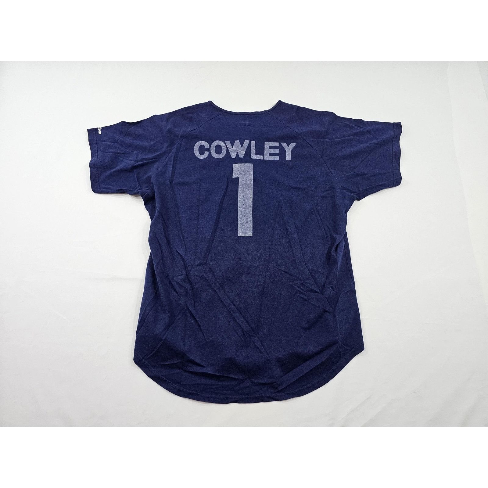 Other 90s Seattle Mariners Cowley Blue Silver Jersey Wilson Sz M Size US M / EU 48-50 / 2 - 2 Thumbnail