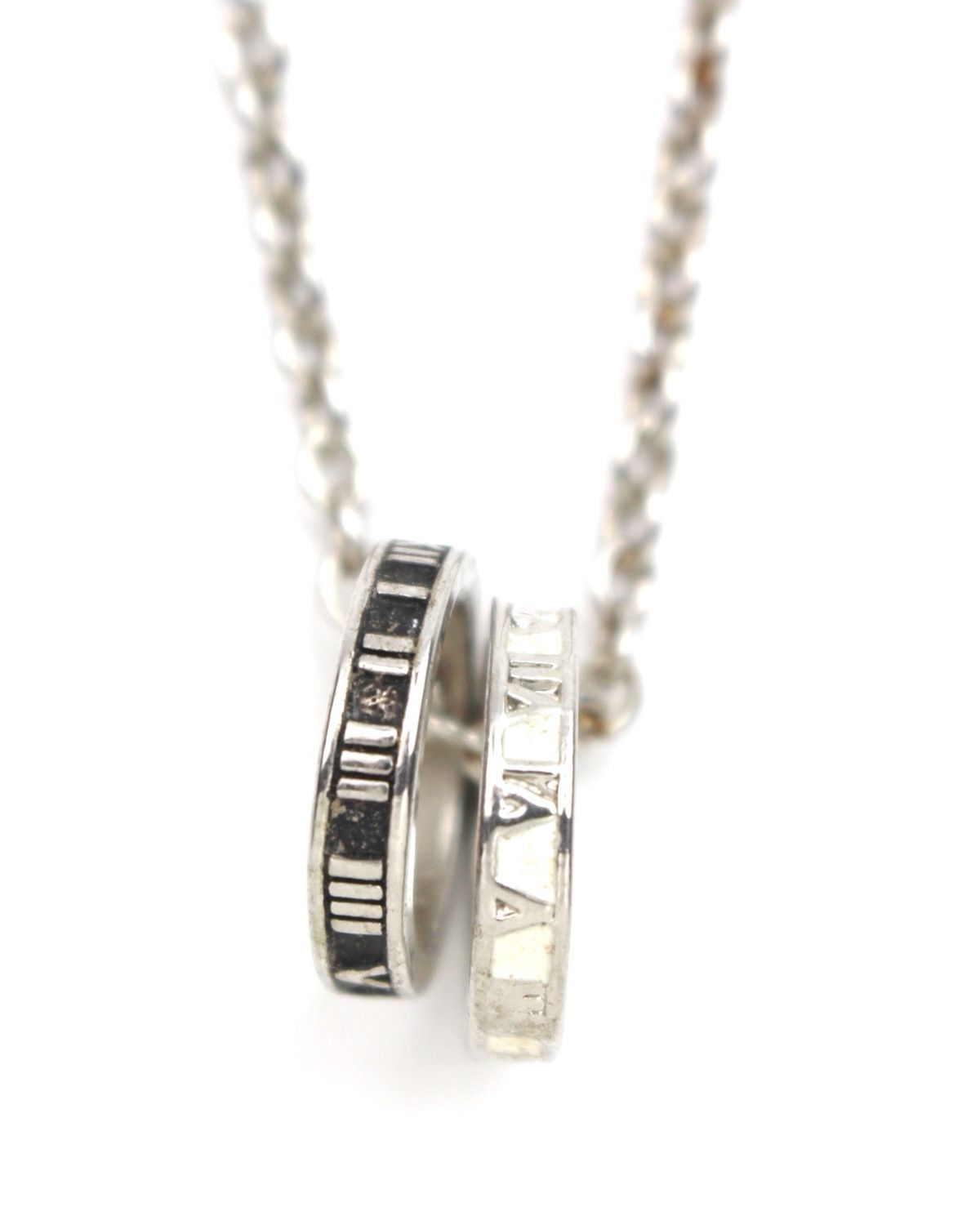 Hysteric Glamour 2000S JAPANESE MADE INTERLOCKING ROMAN CIRCLE NECKLACE Size ONE SIZE - 1 Thumbnail