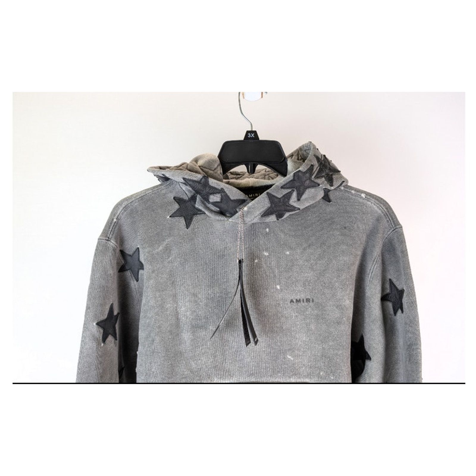 Amiri o1rshd1 Chemist Star Hoodie Heather in Grey Size US XL / EU 56 / 4 - 3 Thumbnail