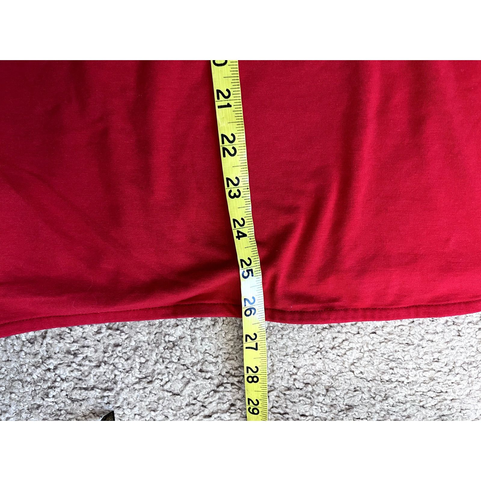 Tommy Hilfiger Red Women's Colorblock Tommy Hilfiger Blouse L Size L / US 10 / IT 46 - 6 Thumbnail