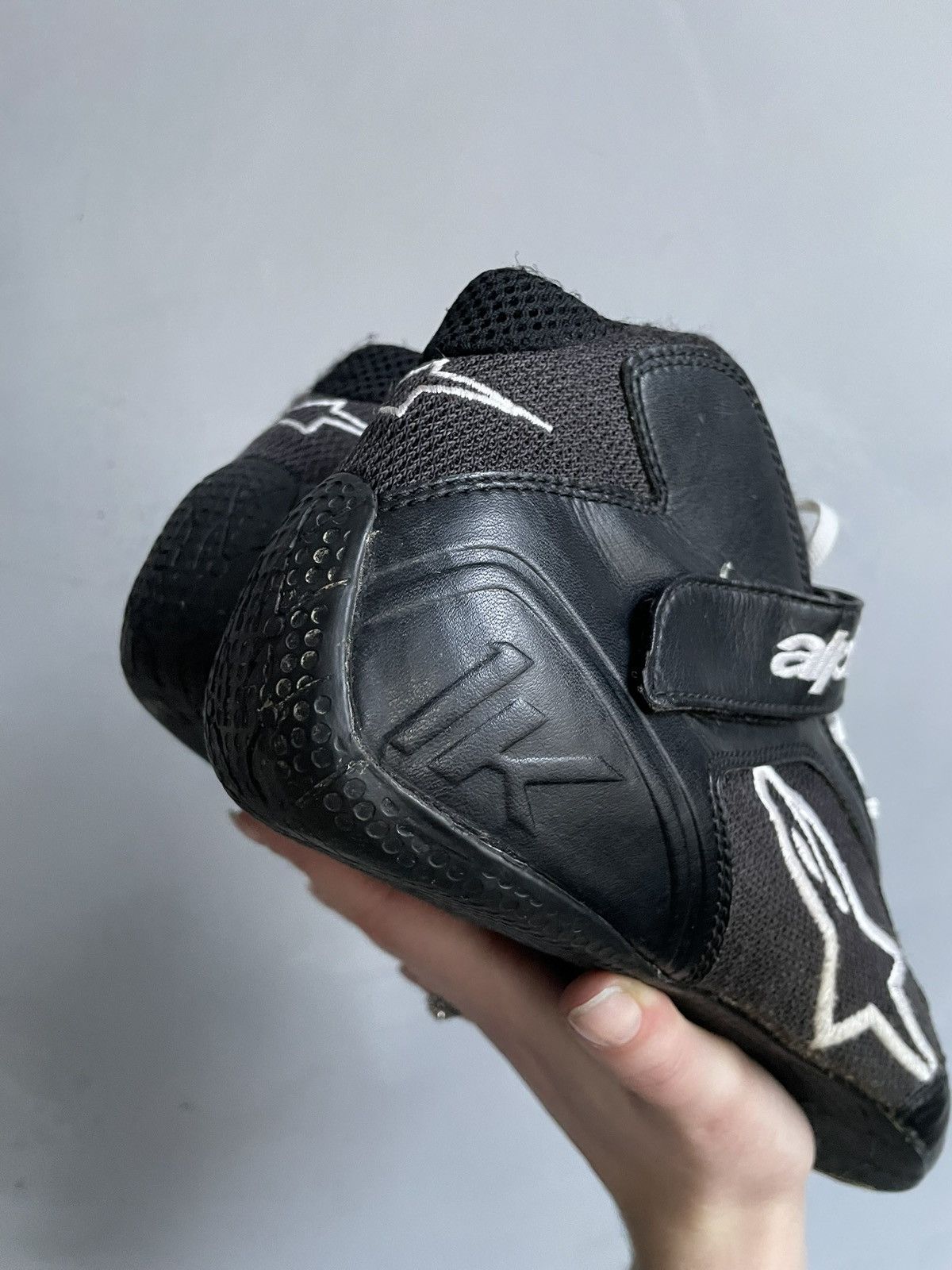 Hedi Slimane Alpinestars Black moto racing Sneakers balenciaga style y2k Size US 8 / EU 41 - 6 Thumbnail