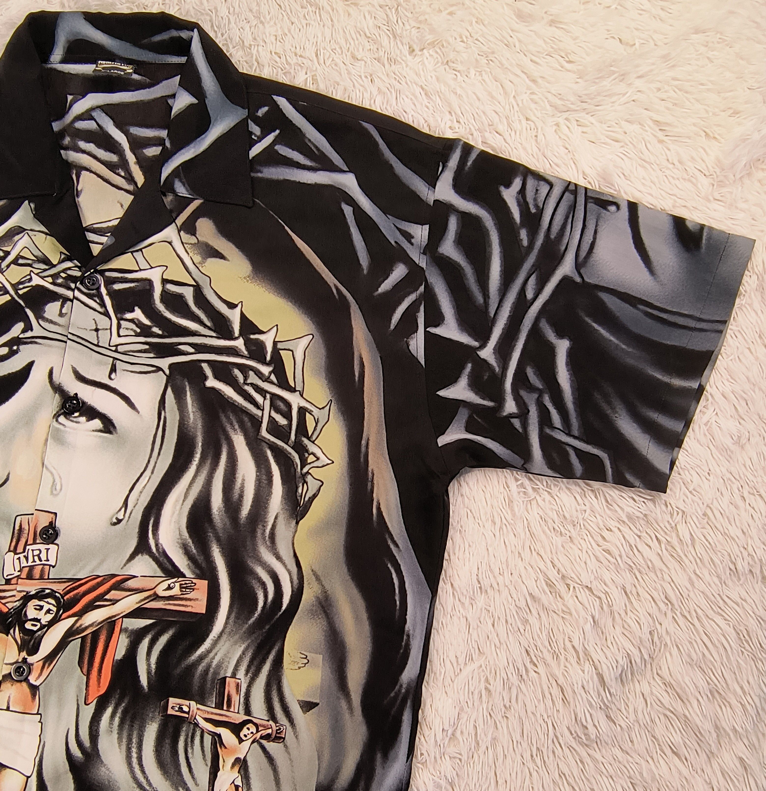 Vintage Vintage Y2K our lord Jesus Christ shirt Size US XL / EU 56 / 4 - 4 Thumbnail
